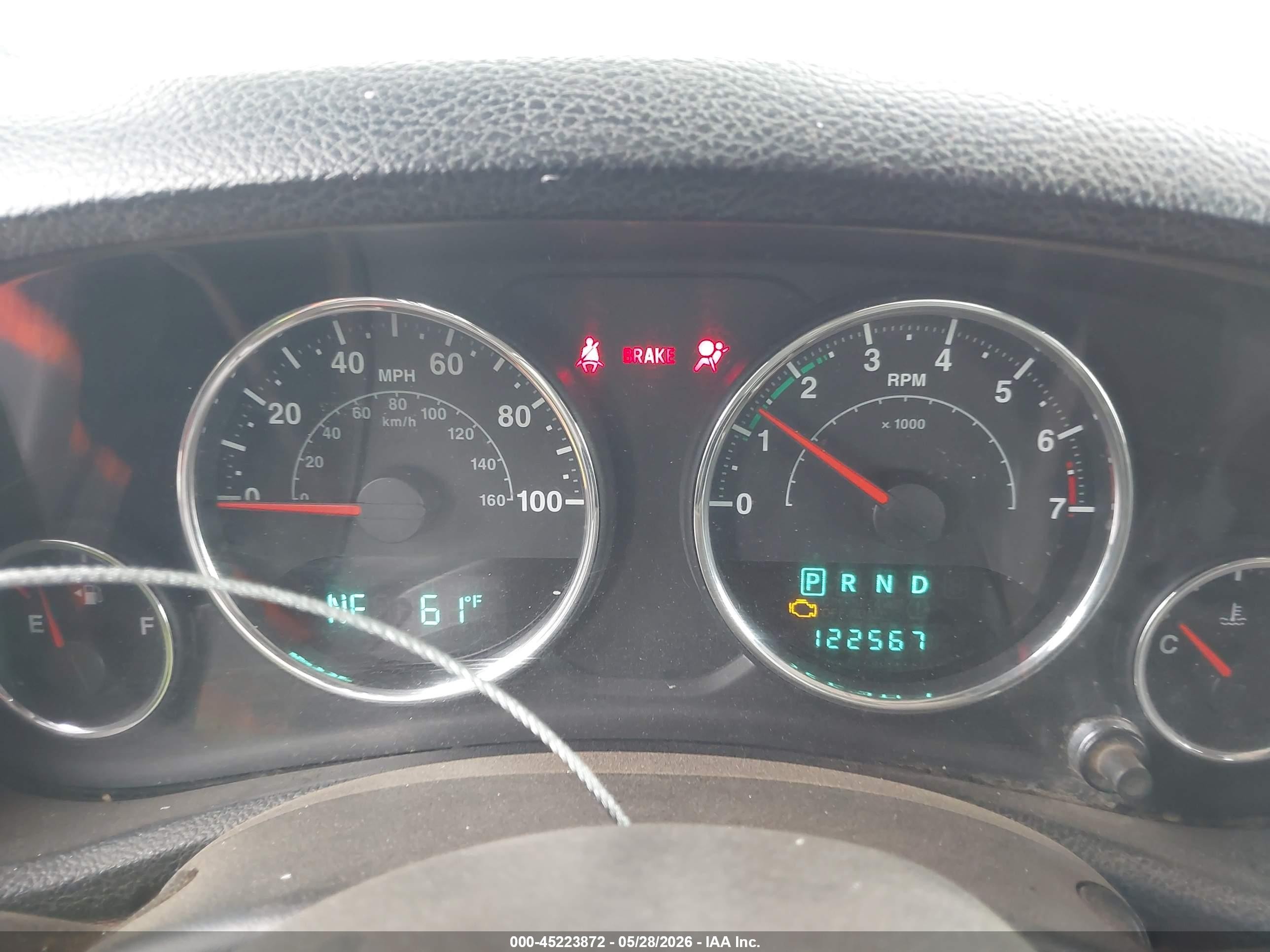 2012 Jeep Wrangler Unlimited Sport Red vin: 1C4BJWDG9CL133228