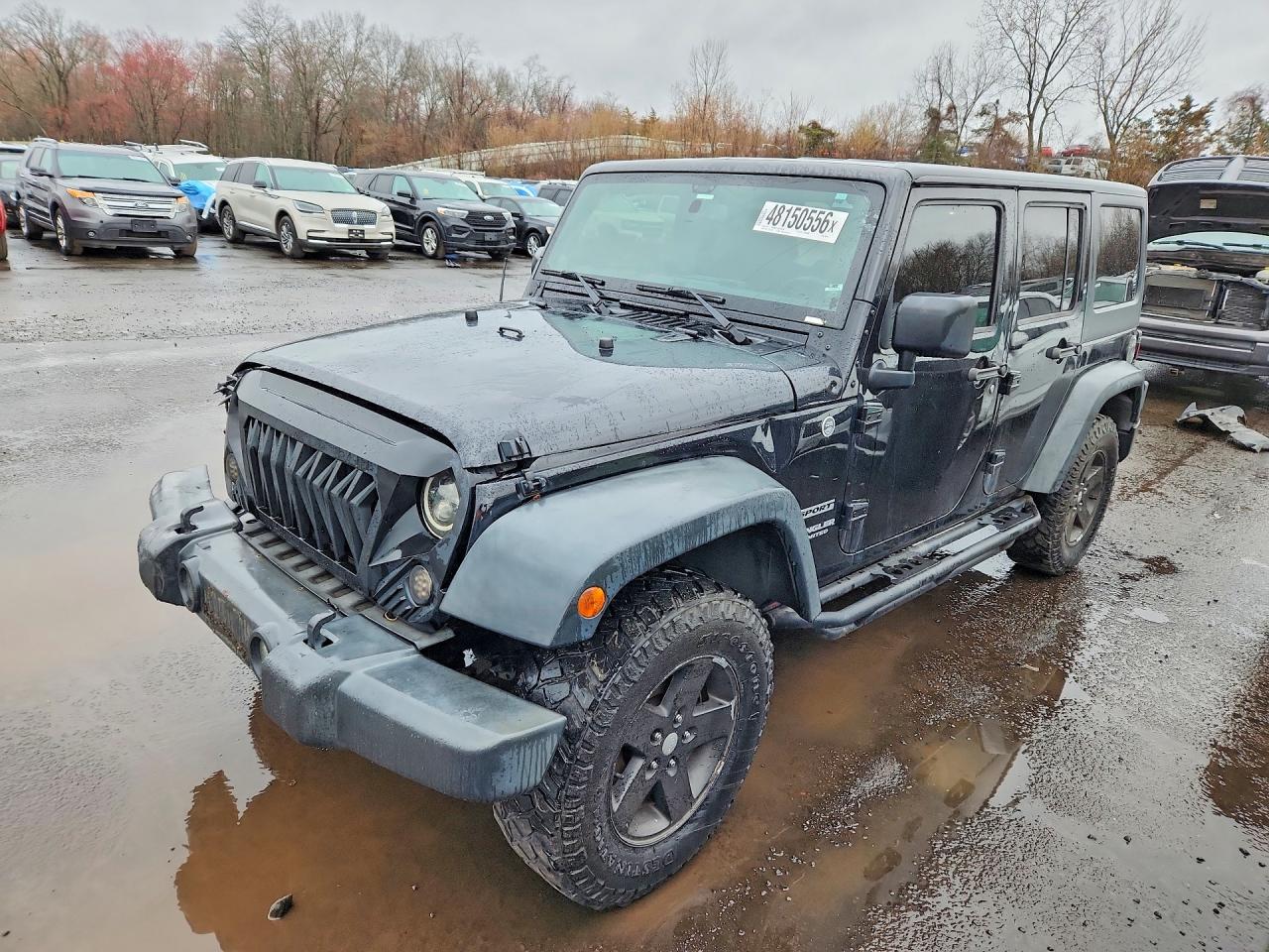 2013 Jeep Wrangler Unlimited Sport Черный vin: 1C4BJWDG9DL583124
