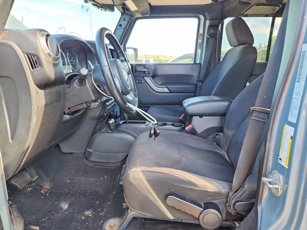 2015 Jeep Wrangler Unlimited Sport Серый vin: 1C4BJWDG9FL556539
