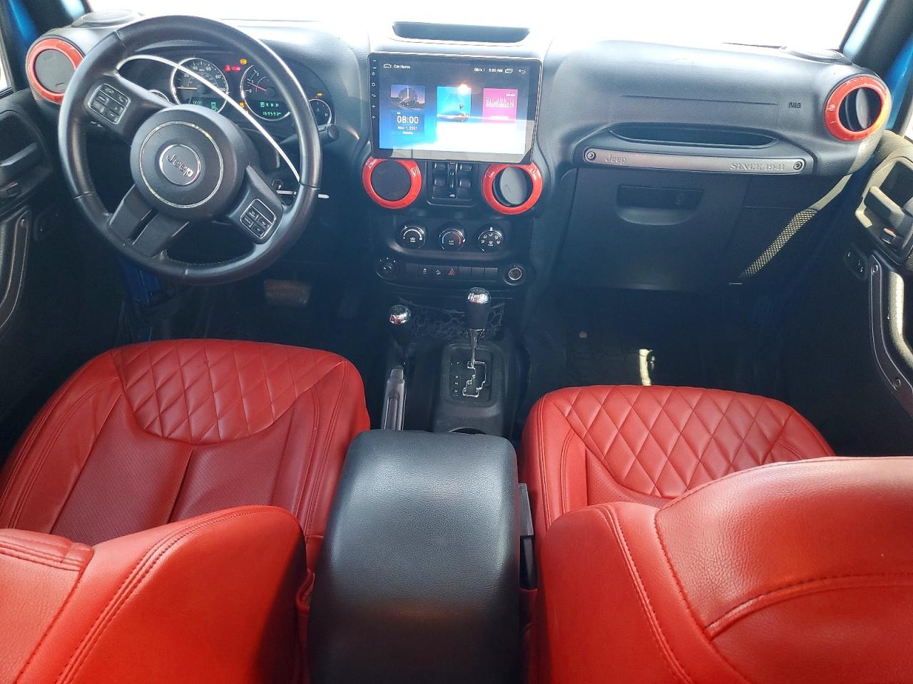 2015 Jeep Wrangler Unlimited Sport Синий vin: 1C4BJWDG9FL570506