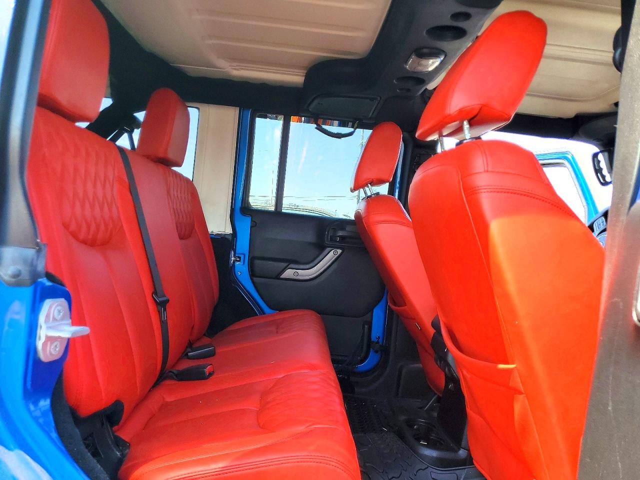 2015 Jeep Wrangler Unlimited Sport Синий vin: 1C4BJWDG9FL570506