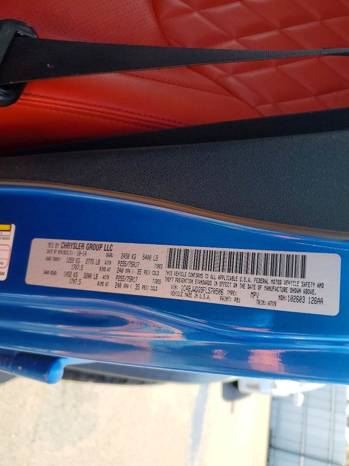 2015 Jeep Wrangler Unlimited Sport Синий vin: 1C4BJWDG9FL570506