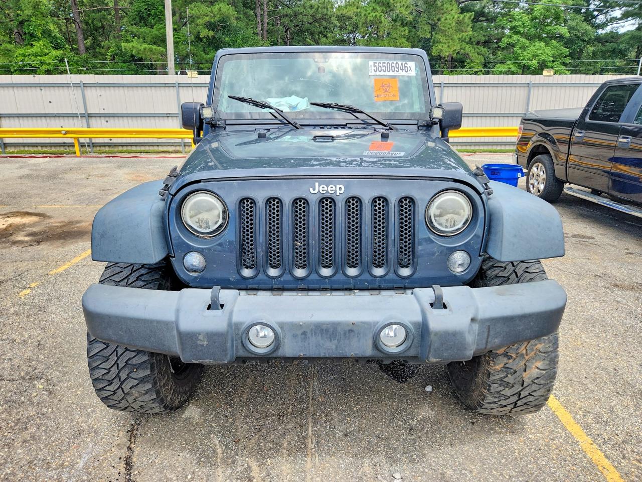 2018 Jeep Wrangler Unlimited Sport Серый vin: 1C4BJWDG9JL831058