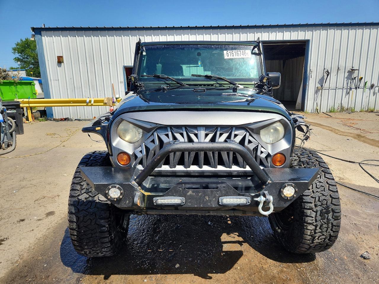 2012 Jeep Wrangler Unlimited Sport Green vin: 1C4BJWDGXCL113120