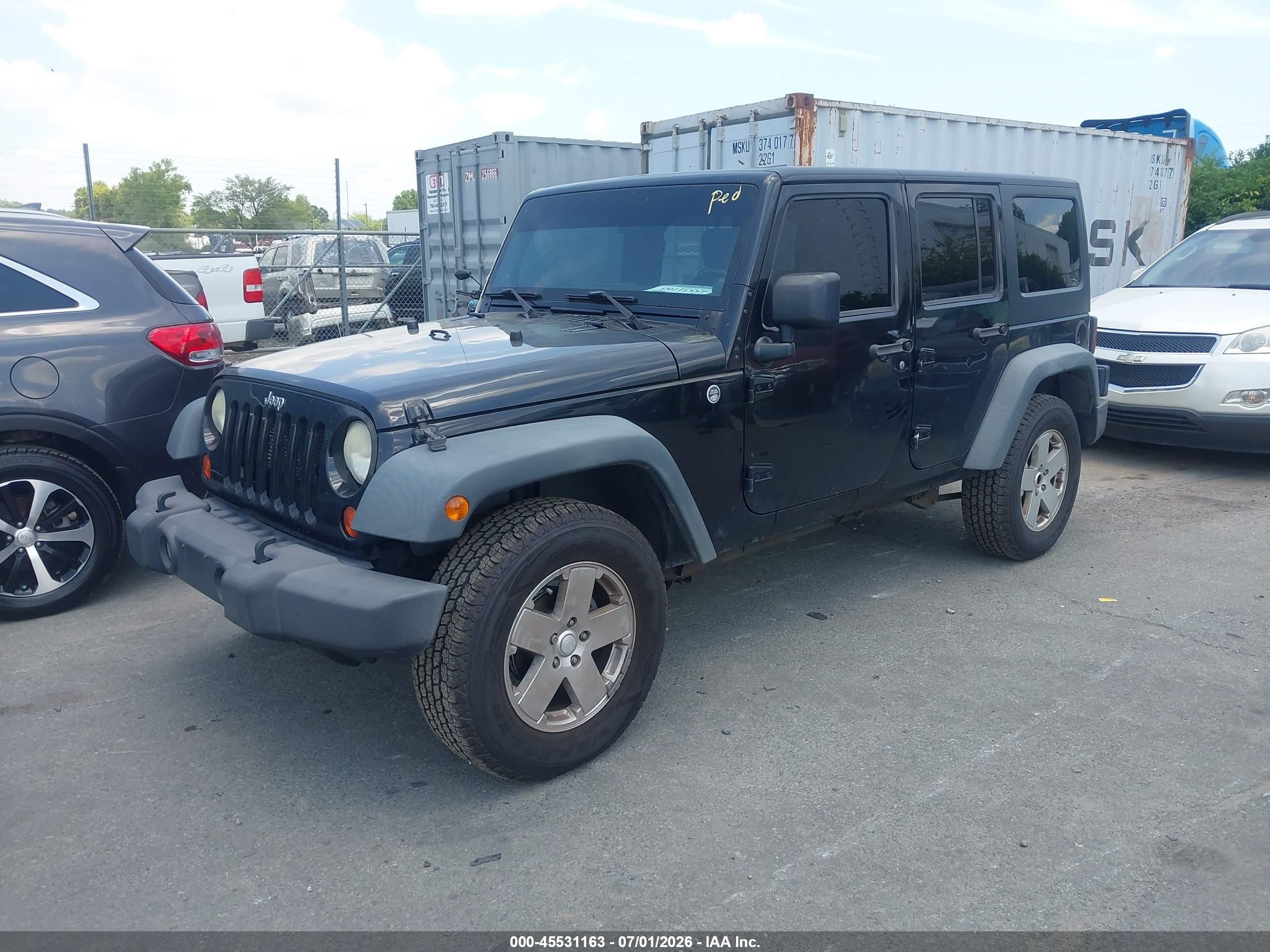2012 Jeep Wrangler Unlimited Sport Black vin: 1C4BJWDGXCL201326