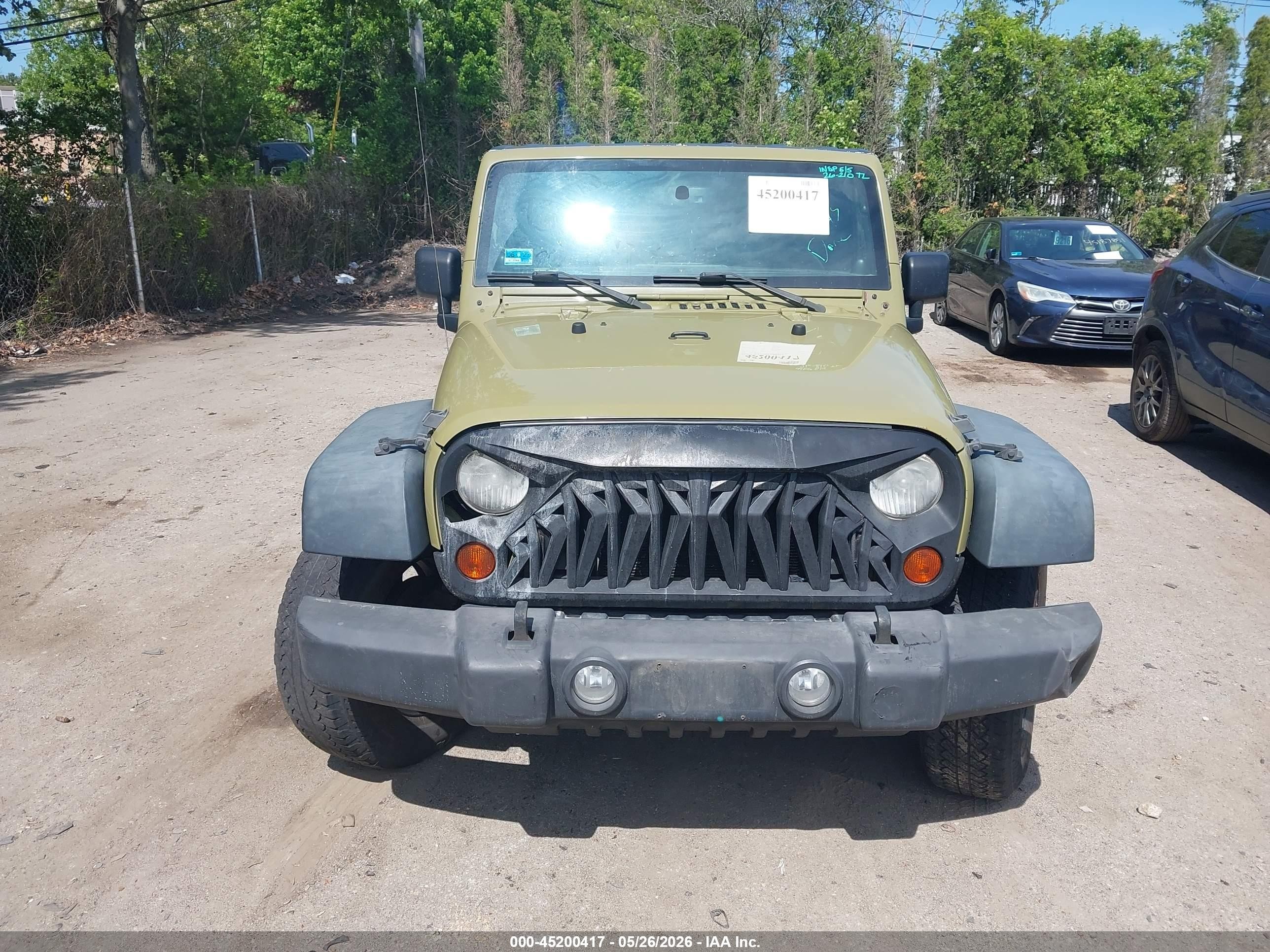 2013 Jeep Wrangler Unlimited Sport Green vin: 1C4BJWDGXDL584198