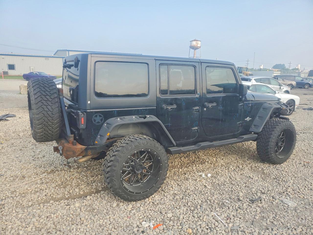 2013 Jeep Wrangler Unlimited Sport Black vin: 1C4BJWDGXDL588042