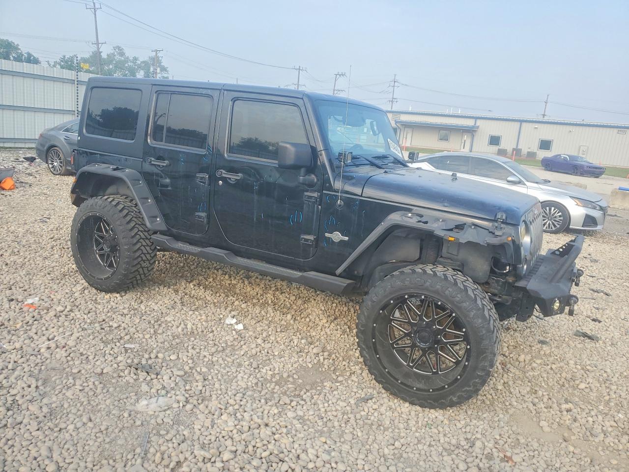 2013 Jeep Wrangler Unlimited Sport Black vin: 1C4BJWDGXDL588042