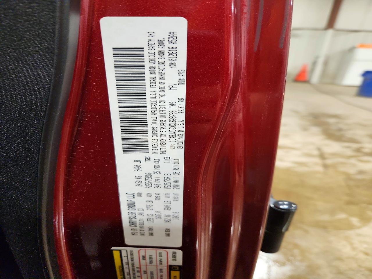 2013 Jeep Wrangler Unlimited Sport Burgundy vin: 1C4BJWDGXDL609780
