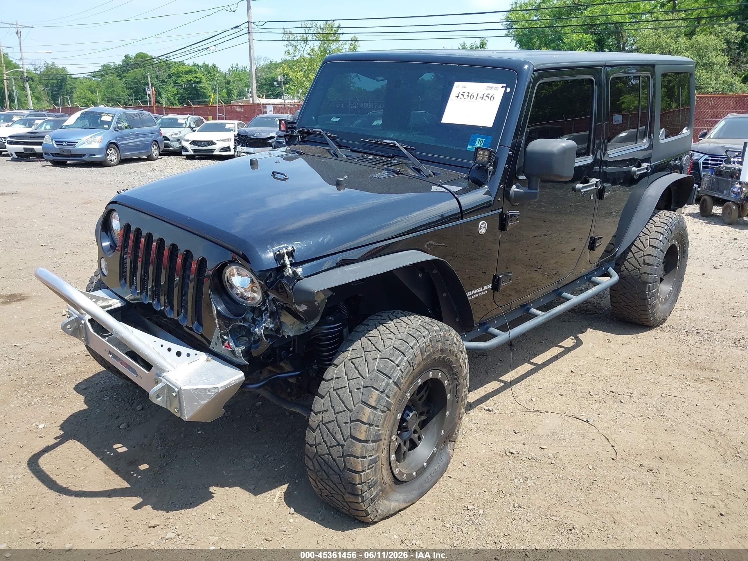 2013 Jeep Wrangler Unlimited Sport Black vin: 1C4BJWDGXDL667677