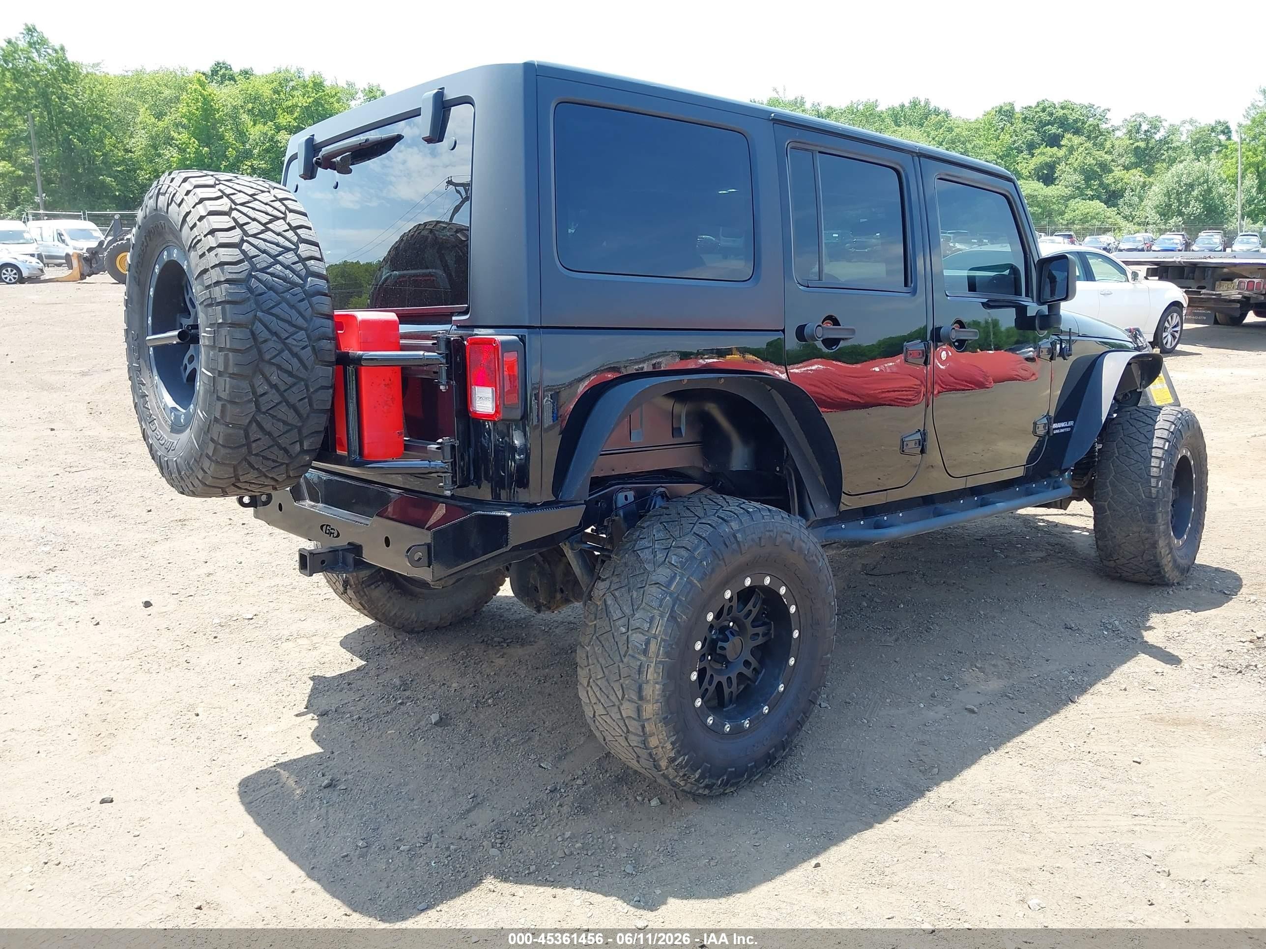 2013 Jeep Wrangler Unlimited Sport Black vin: 1C4BJWDGXDL667677