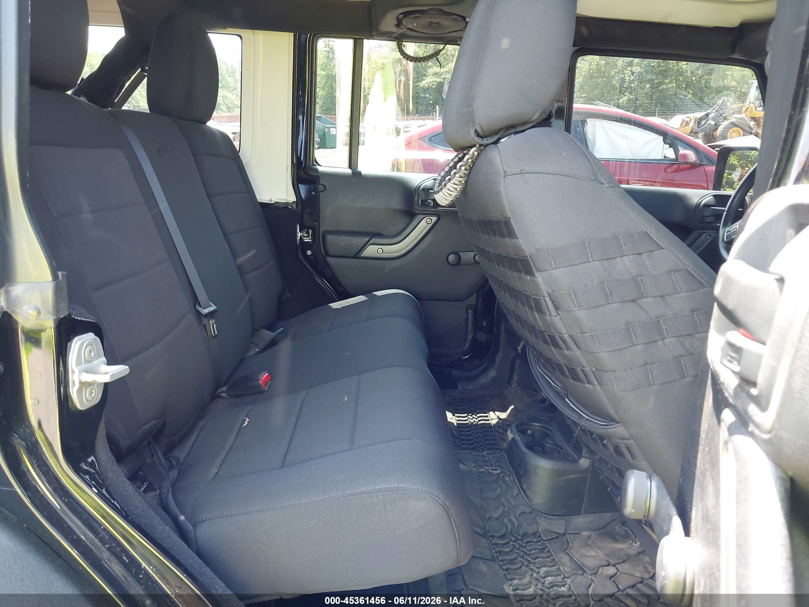 2013 Jeep Wrangler Unlimited Sport Black vin: 1C4BJWDGXDL667677