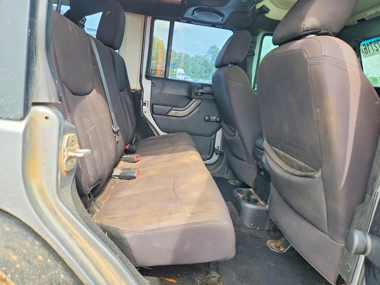 2013 Jeep Wrangler Unlimited Sport Gray vin: 1C4BJWDGXDL671227