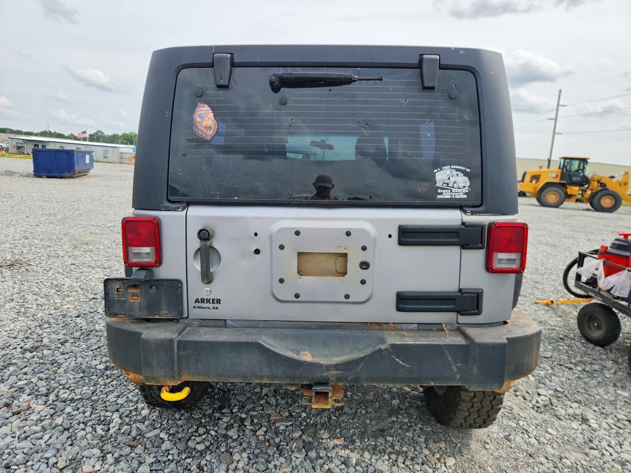 2013 Jeep Wrangler Unlimited Sport Gray vin: 1C4BJWDGXDL671227