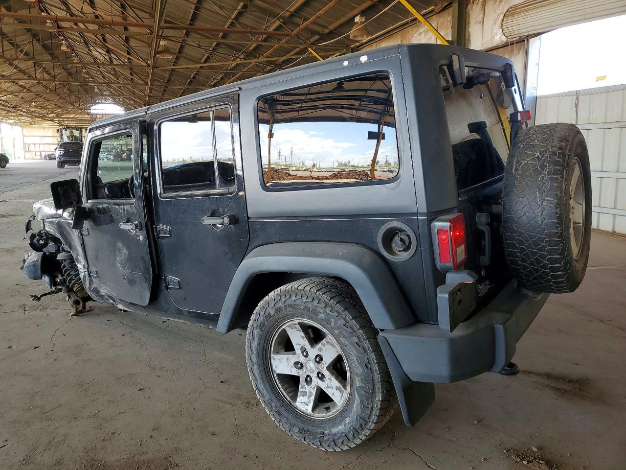 2013 Jeep Wrangler Unlimited Sport Black vin: 1C4BJWDGXDL677450