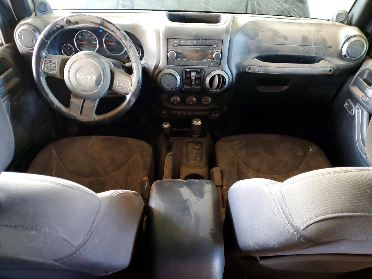 2013 Jeep Wrangler Unlimited Sport Black vin: 1C4BJWDGXDL677450