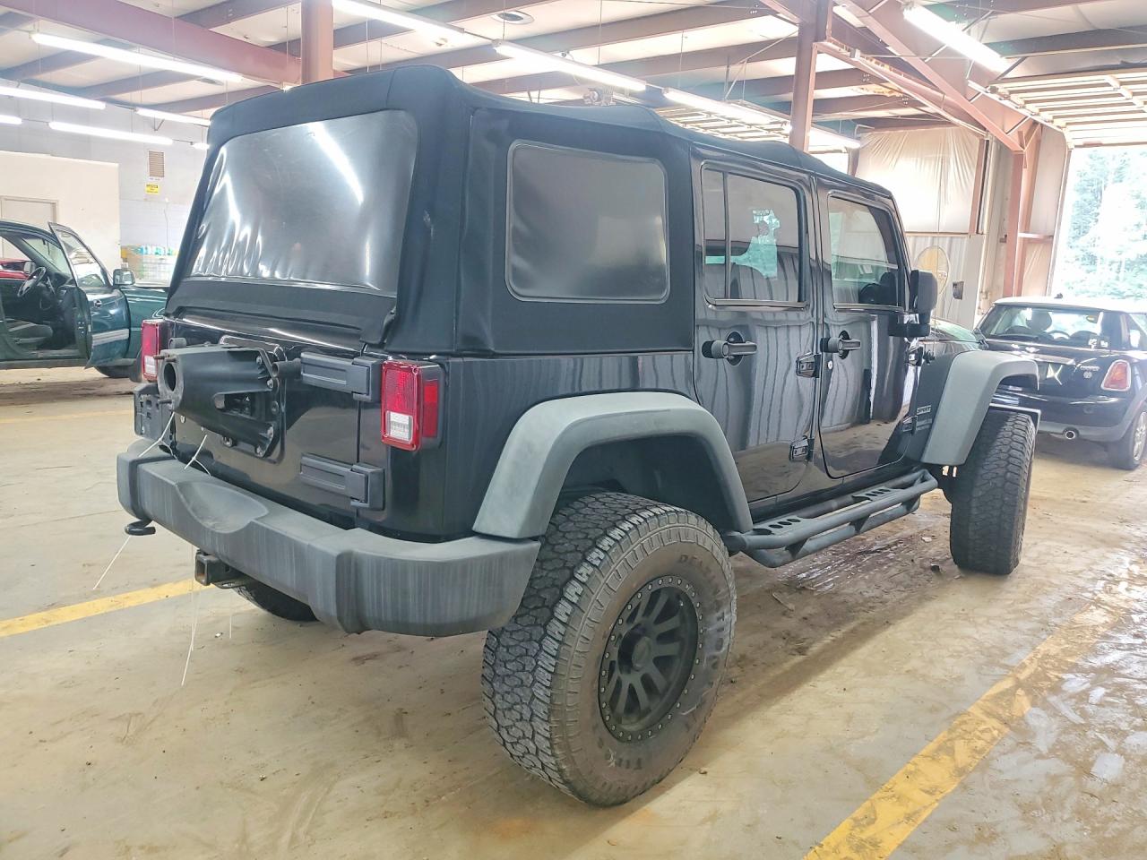 2013 Jeep Wrangler Unlimited Sport Black vin: 1C4BJWDGXDL704159