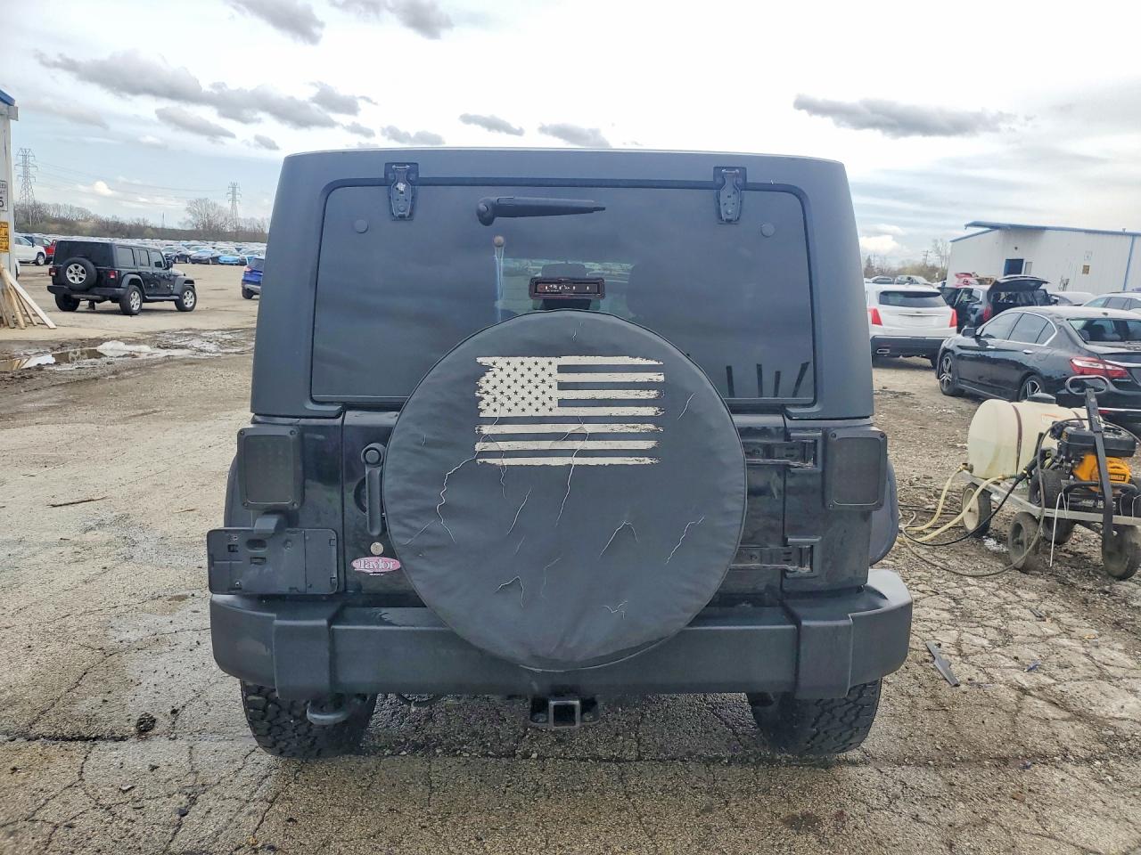 2014 Jeep Wrangler Unlimited Sport Black vin: 1C4BJWDGXEL202110
