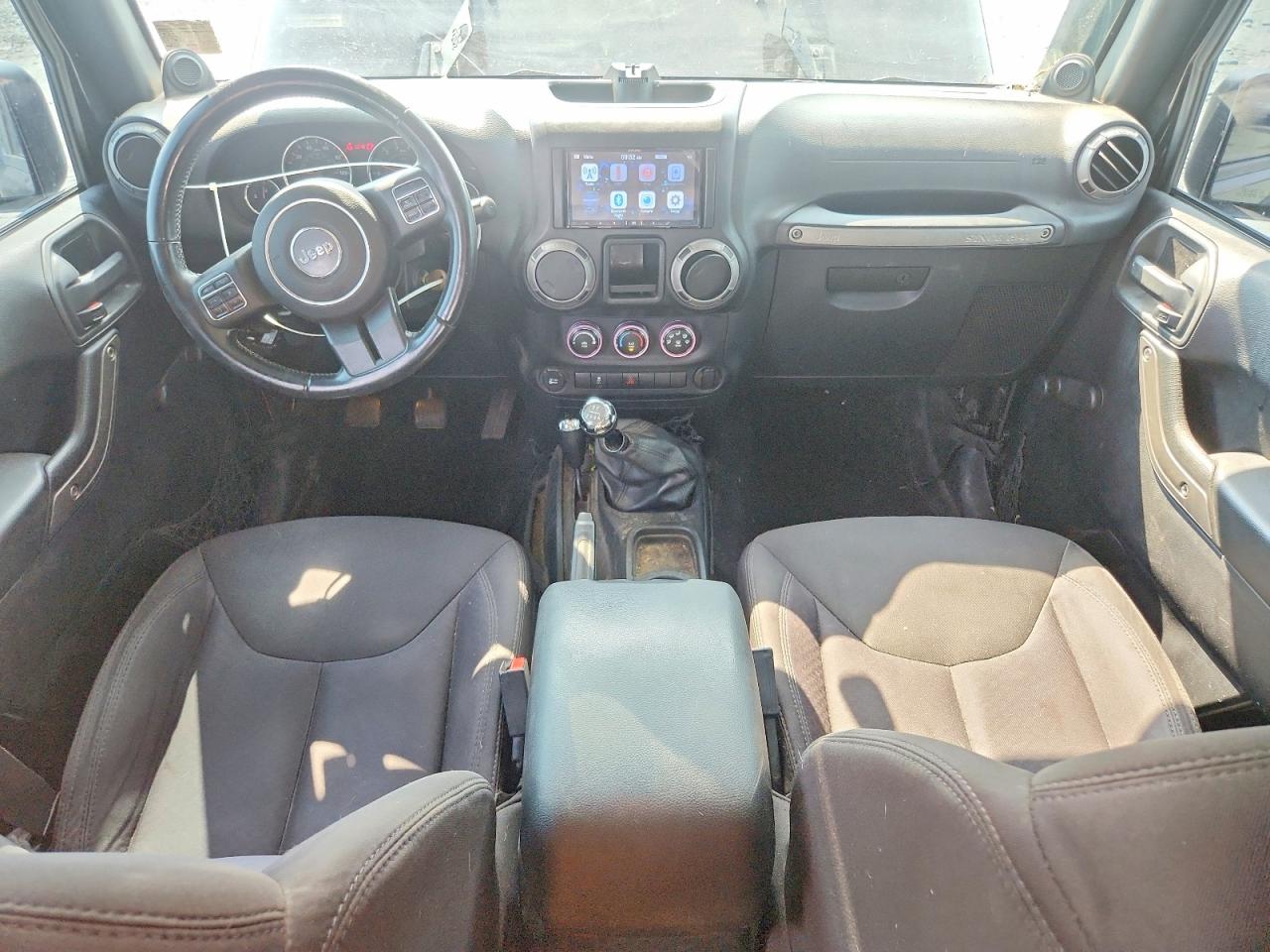 2014 Jeep Wrangler Unlimited Sport Black vin: 1C4BJWDGXEL210255