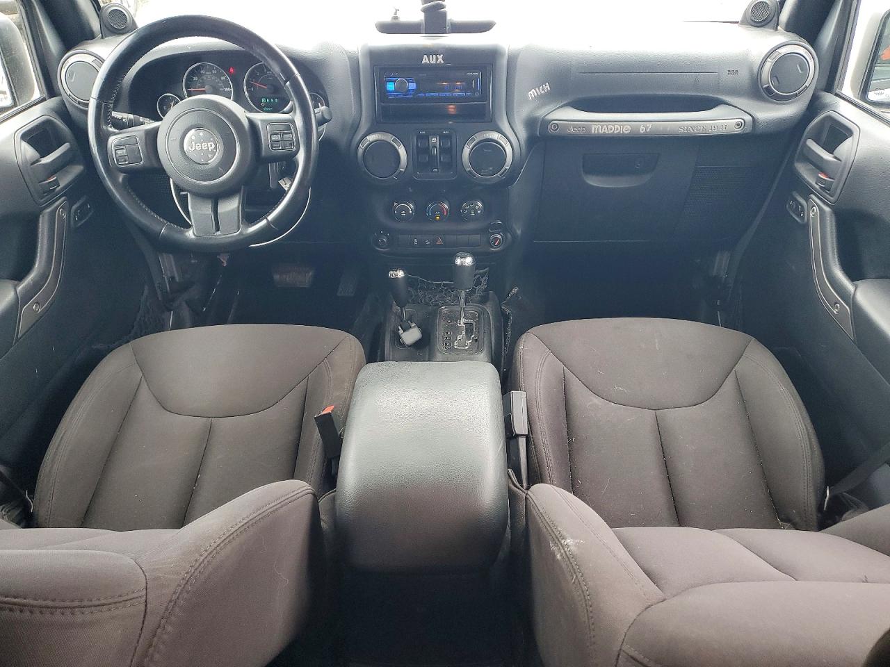 2014 Jeep Wrangler Unlimited Sport Gray vin: 1C4BJWDGXEL263490