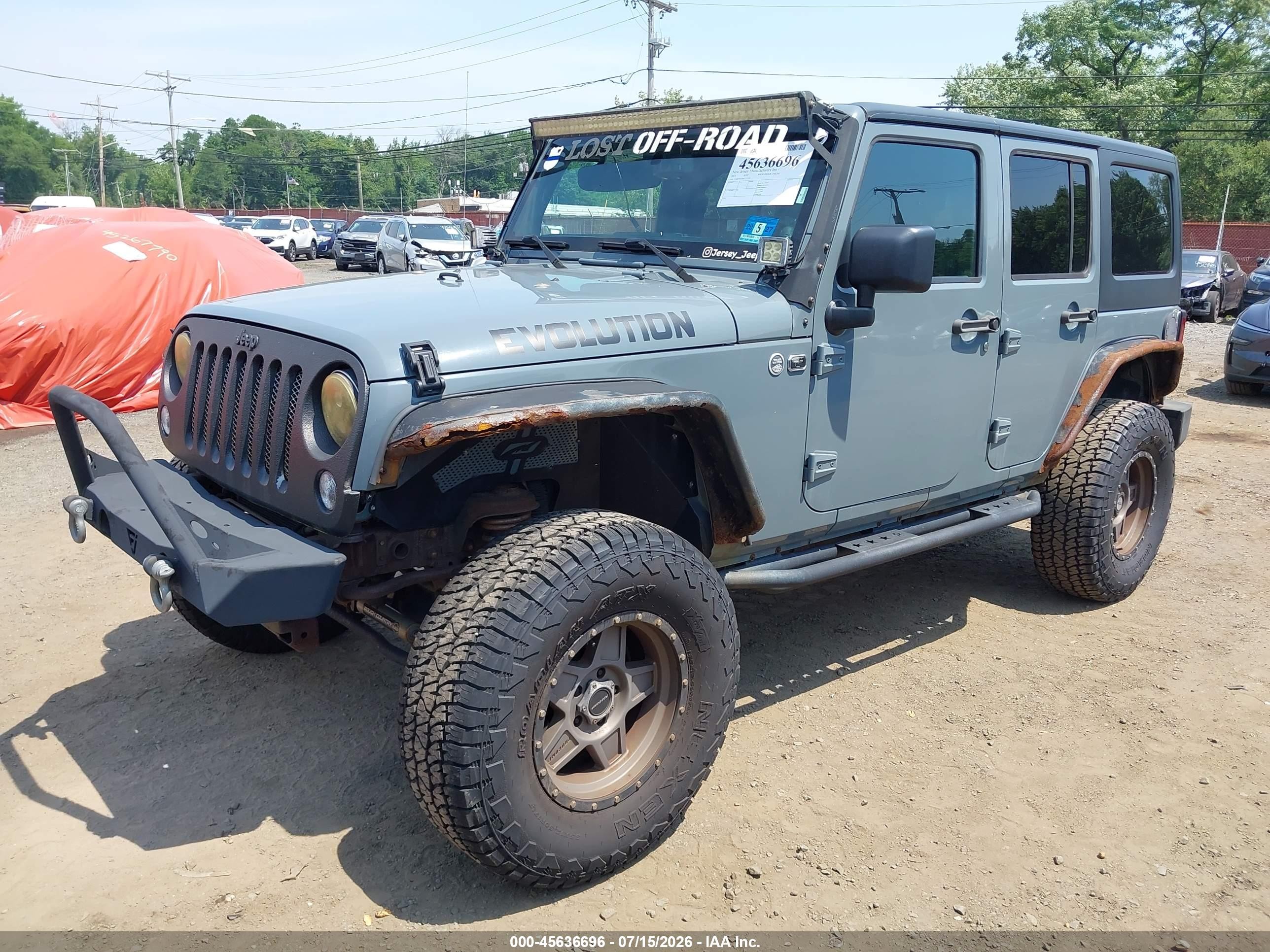 2014 Jeep Wrangler Unlimited Sport Gray vin: 1C4BJWDGXEL277793