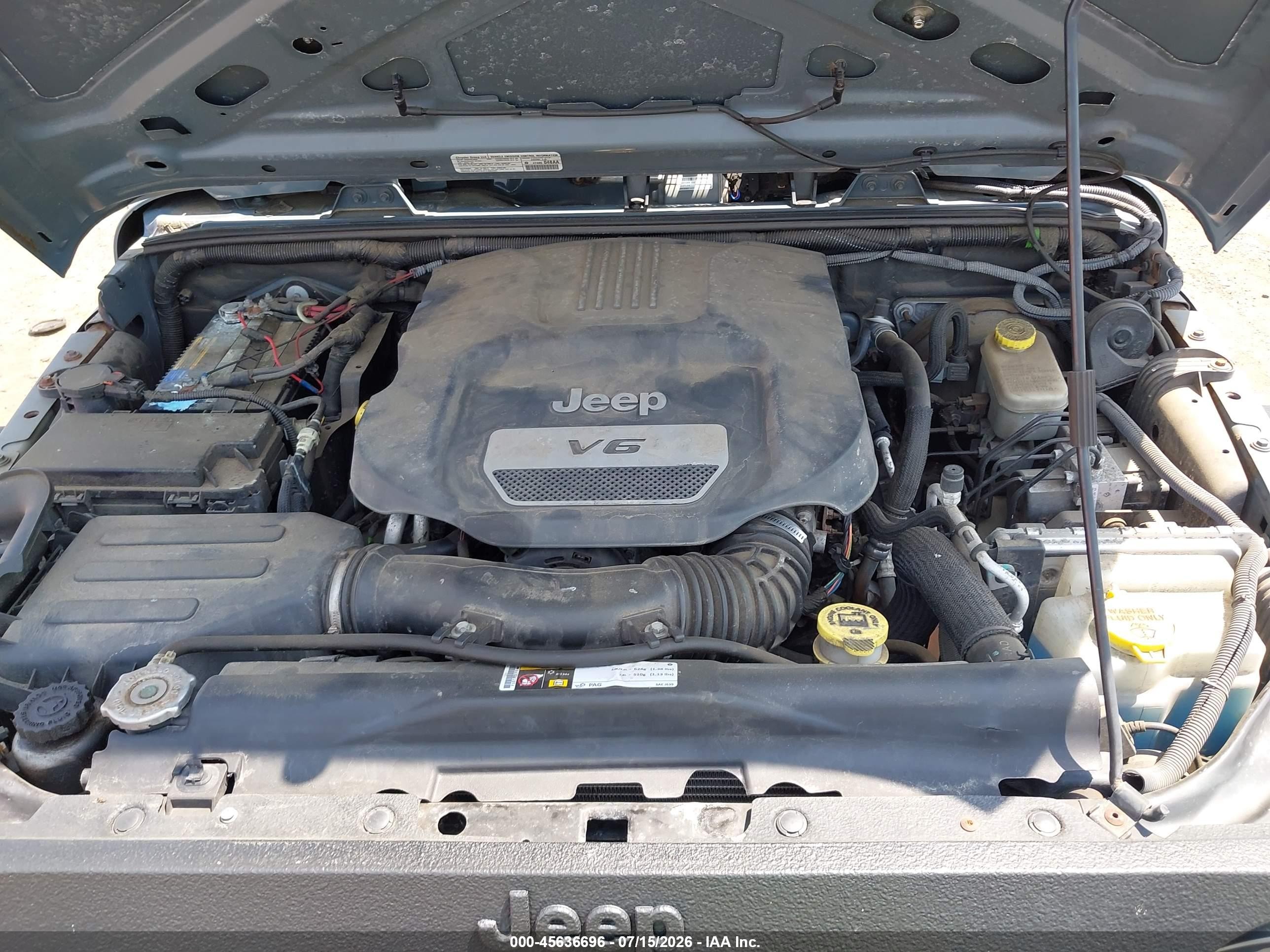 2014 Jeep Wrangler Unlimited Sport Gray vin: 1C4BJWDGXEL277793