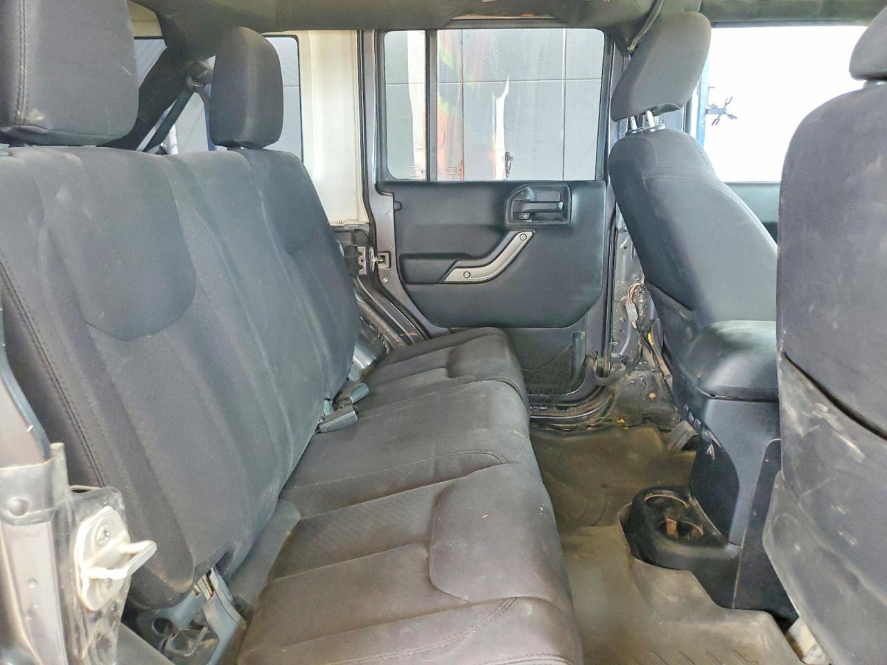 2014 Jeep Wrangler Unlimited Sport Серый vin: 1C4BJWDGXEL299289