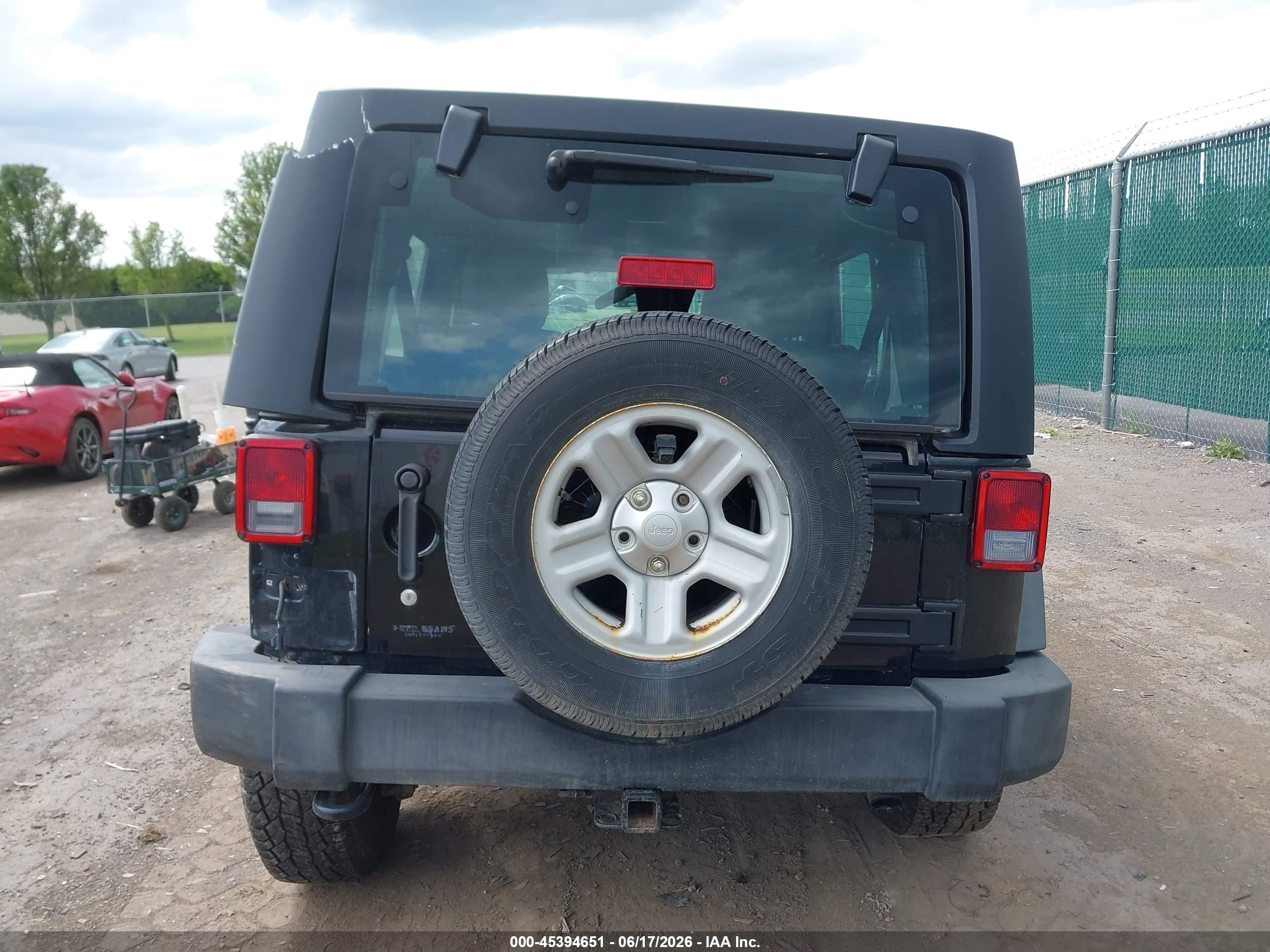 2015 Jeep Wrangler Unlimited Sport Black vin: 1C4BJWDGXFL562267
