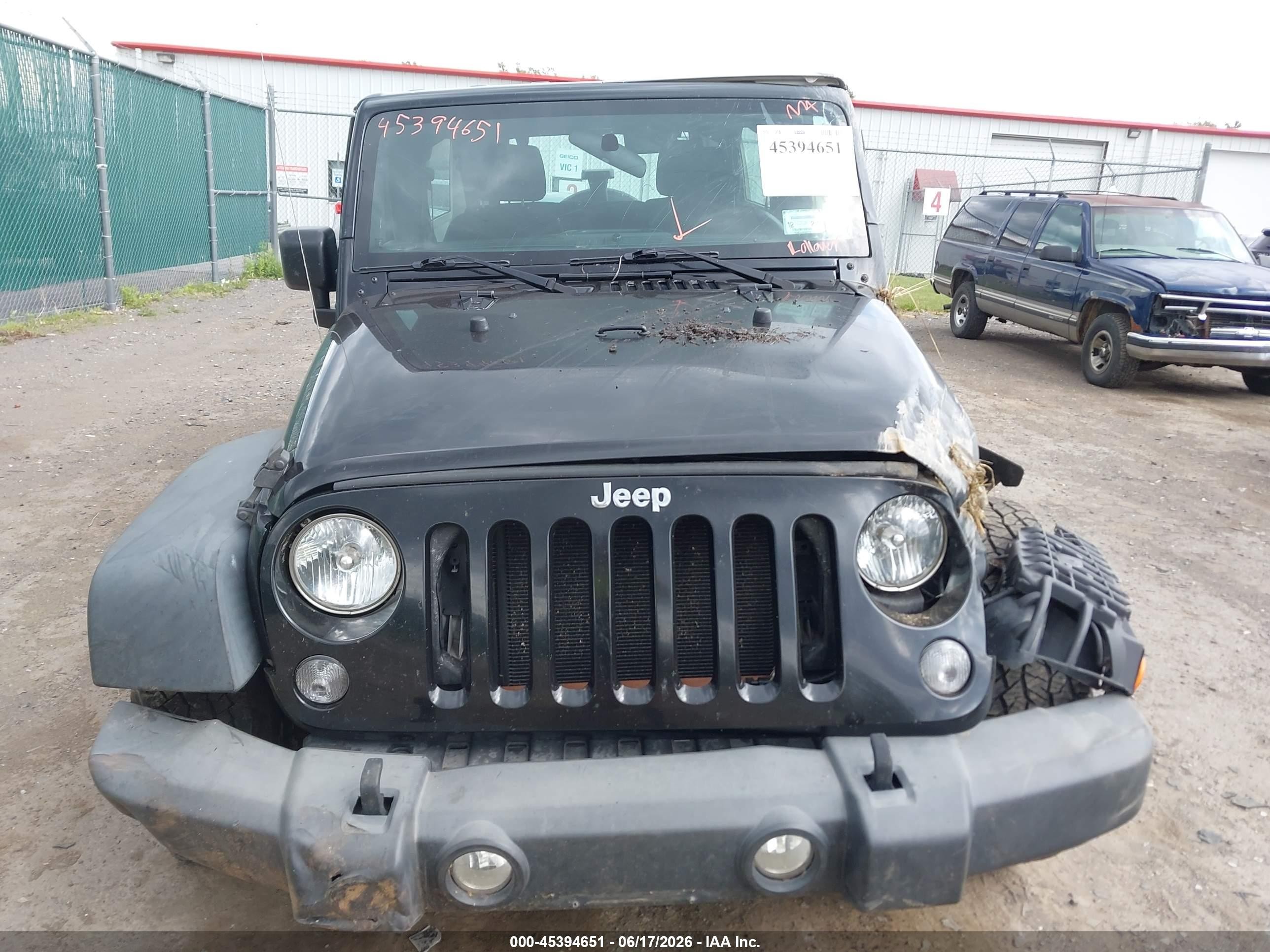 2015 Jeep Wrangler Unlimited Sport Black vin: 1C4BJWDGXFL562267