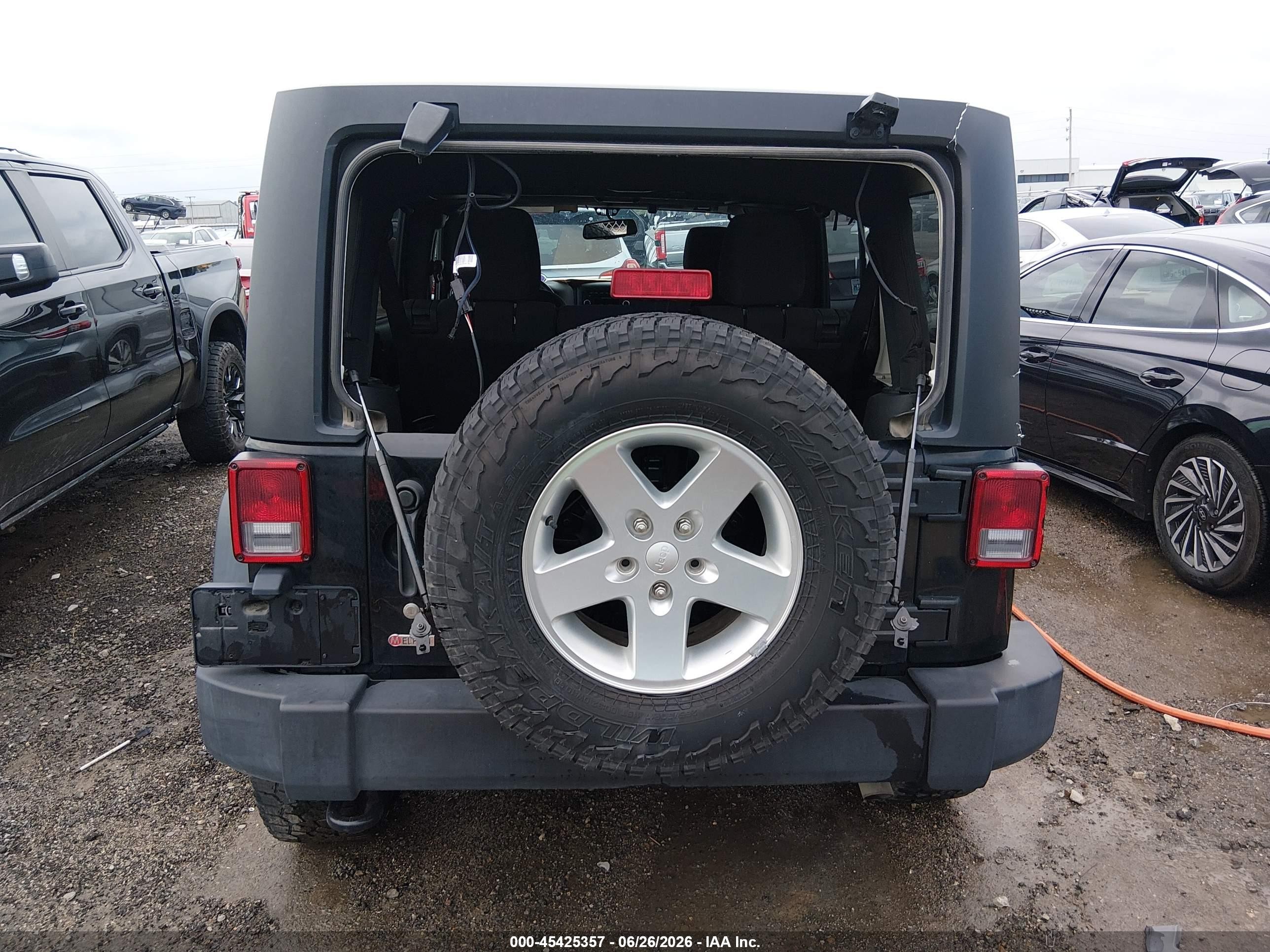 2015 Jeep Wrangler Unlimited Sport Black vin: 1C4BJWDGXFL577724