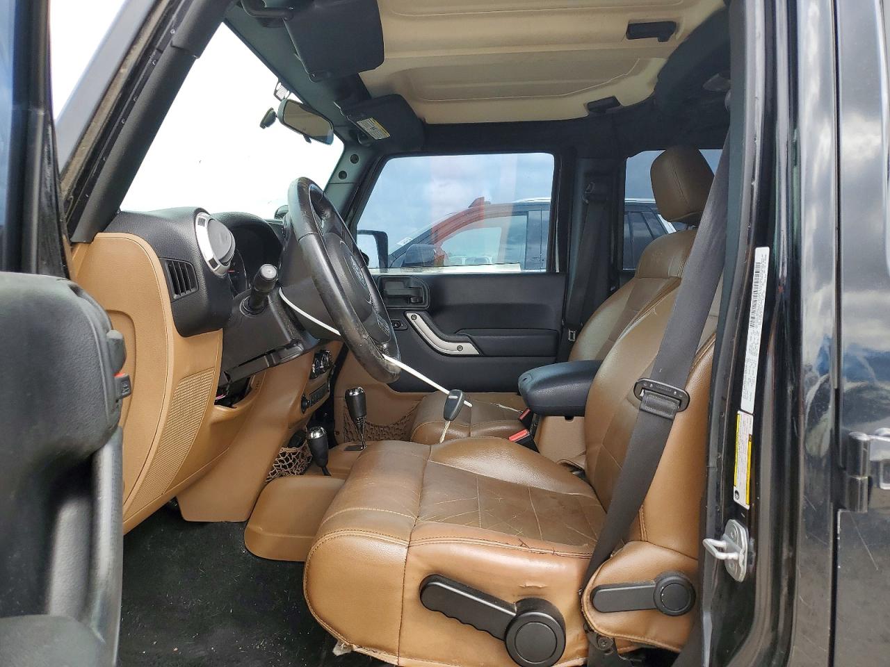 2012 Jeep Wrangler Unlimited Sahara Black vin: 1C4BJWEG0CL168237