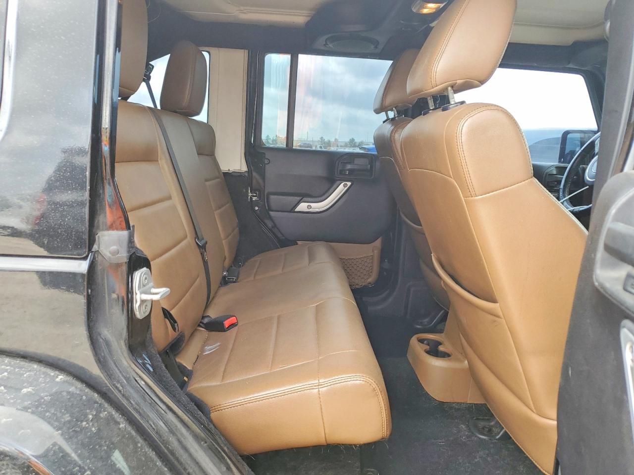 2012 Jeep Wrangler Unlimited Sahara Black vin: 1C4BJWEG0CL168237