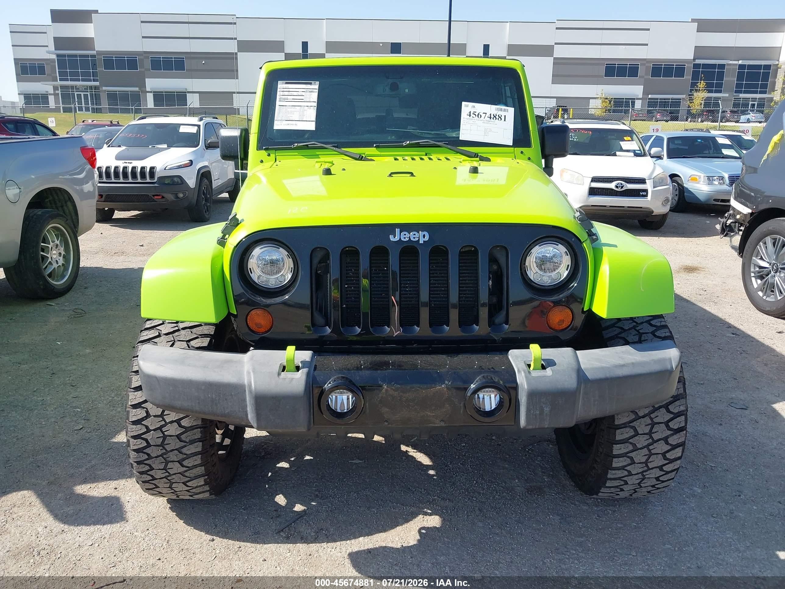 2013 Jeep Wrangler Unlimited Sahara Green vin: 1C4BJWEG0DL542167