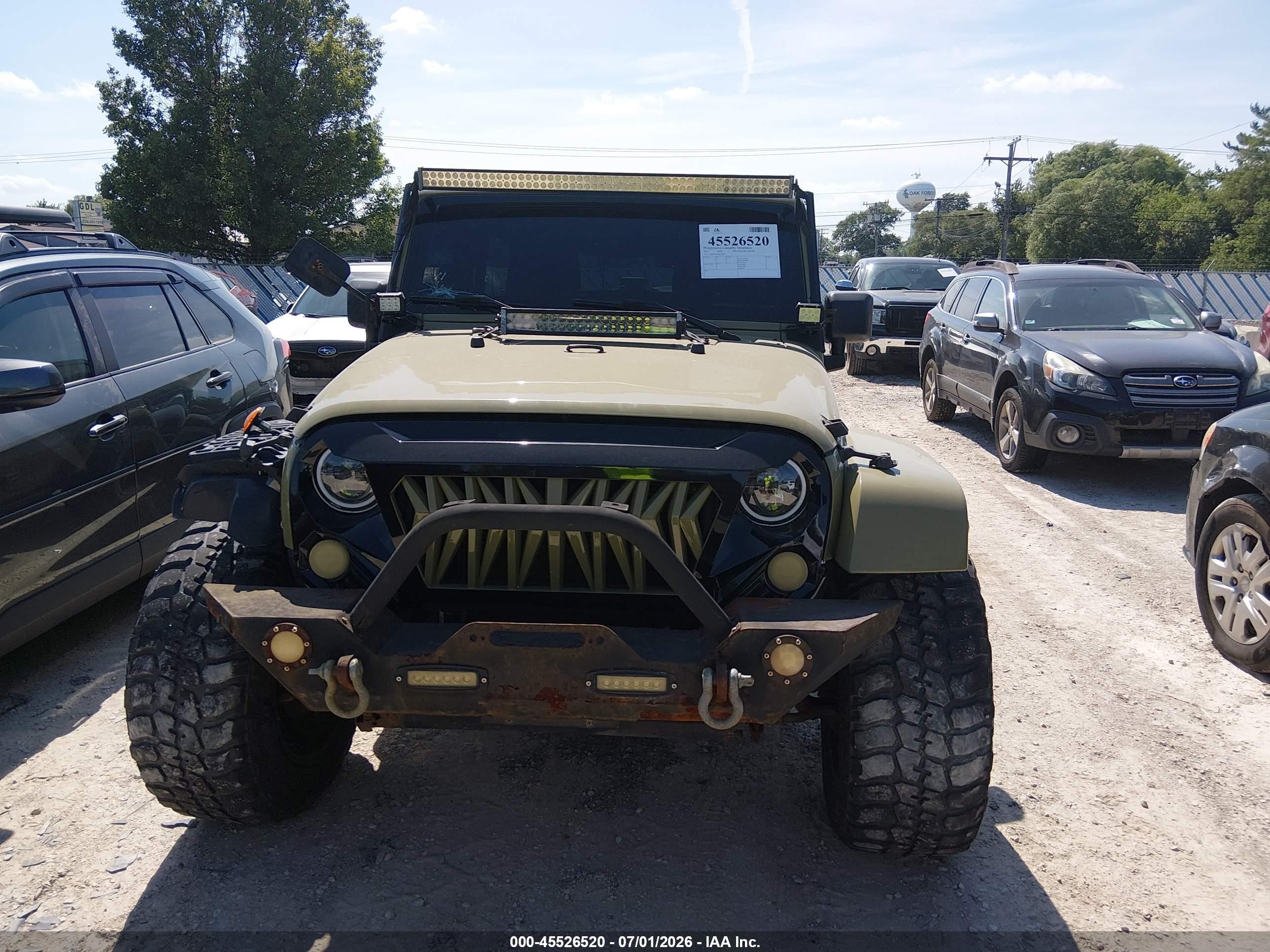 2013 Jeep Wrangler Unlimited Sahara Green vin: 1C4BJWEG0DL590137