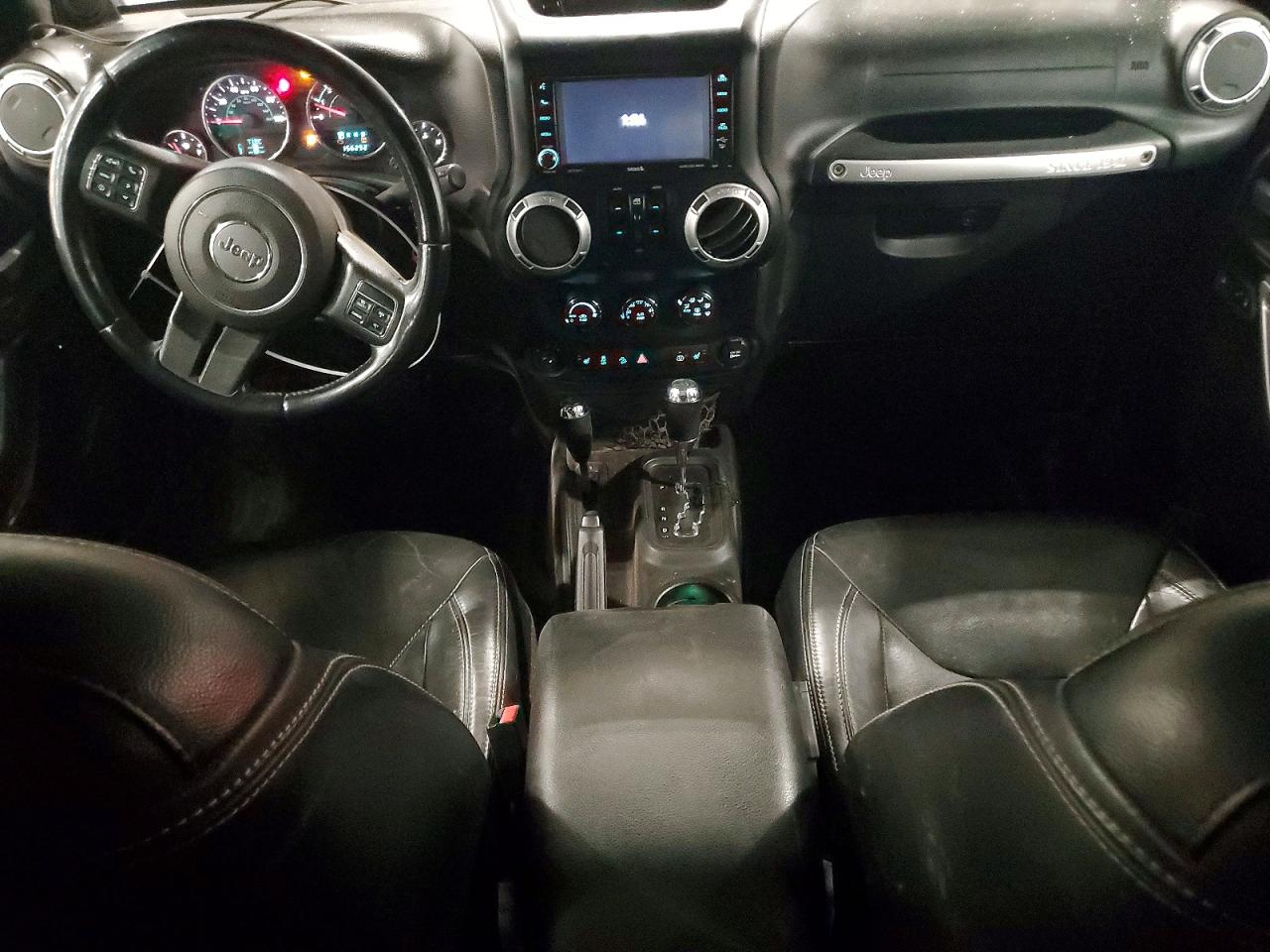 2013 Jeep Wrangler Unlimited Sahara Black vin: 1C4BJWEG0DL646089