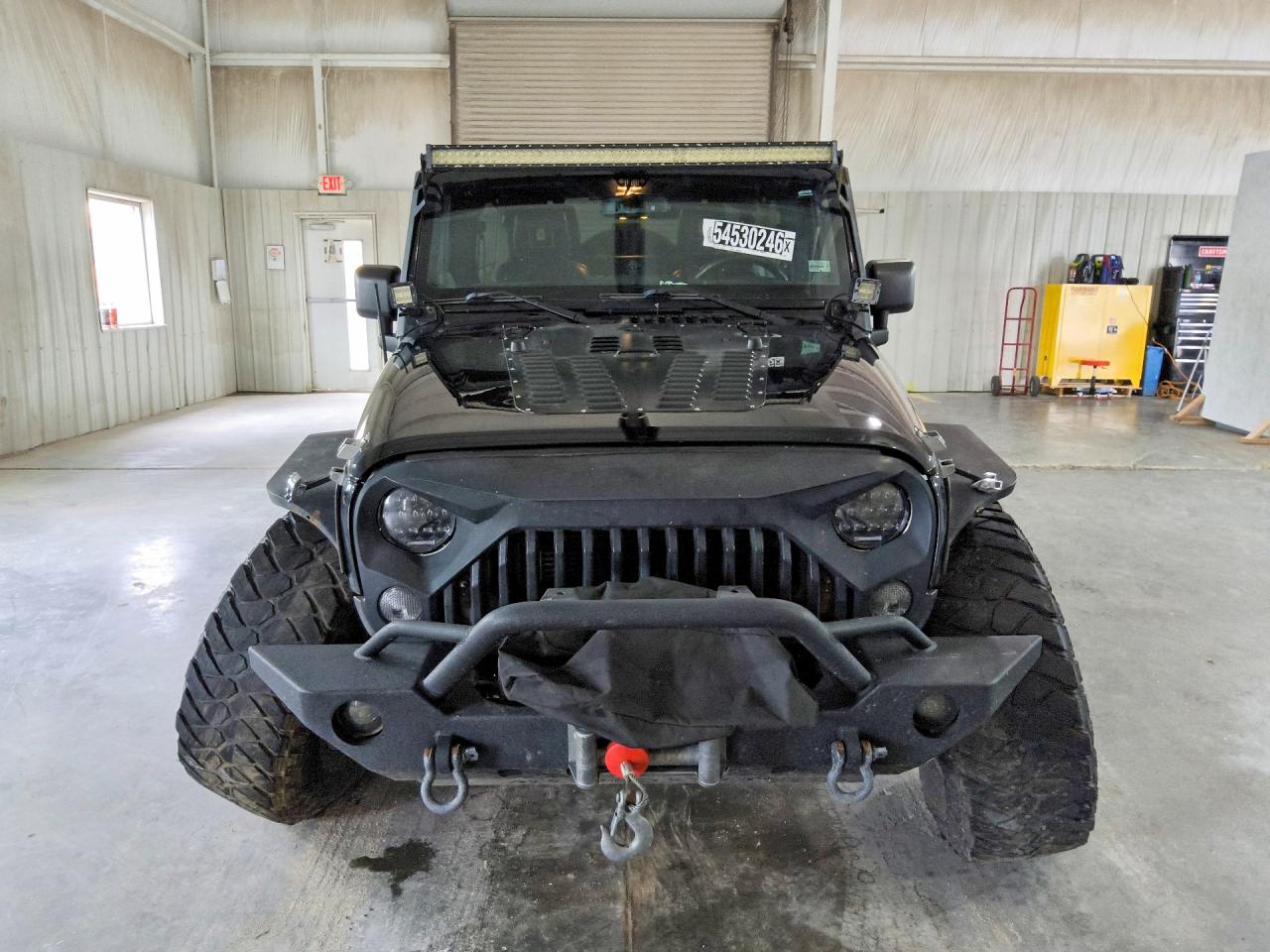 2014 Jeep Wrangler Unlimited Sahara Black vin: 1C4BJWEG0EL190211
