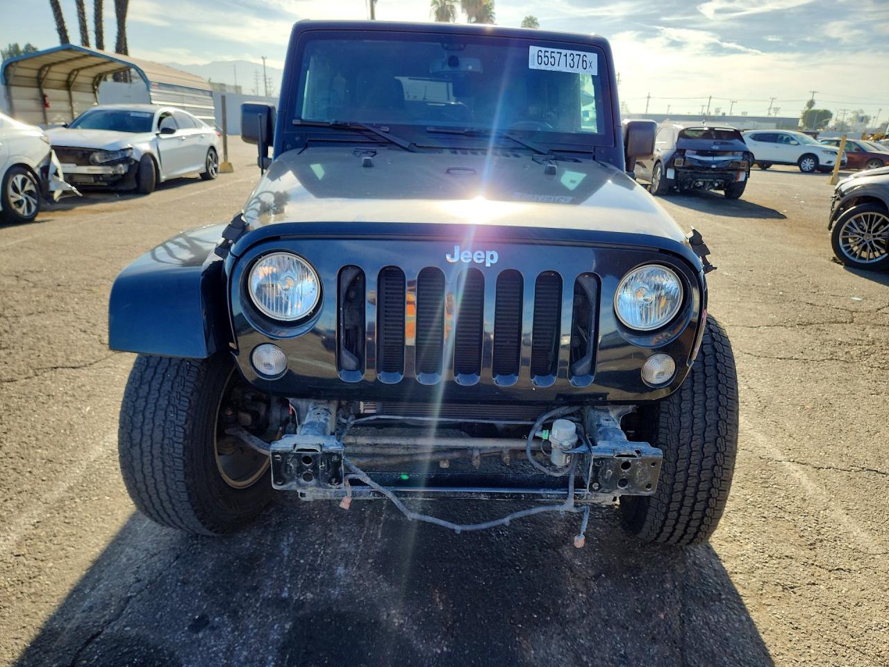 2015 Jeep Wrangler Unlimited Sahara Black vin: 1C4BJWEG0FL690547