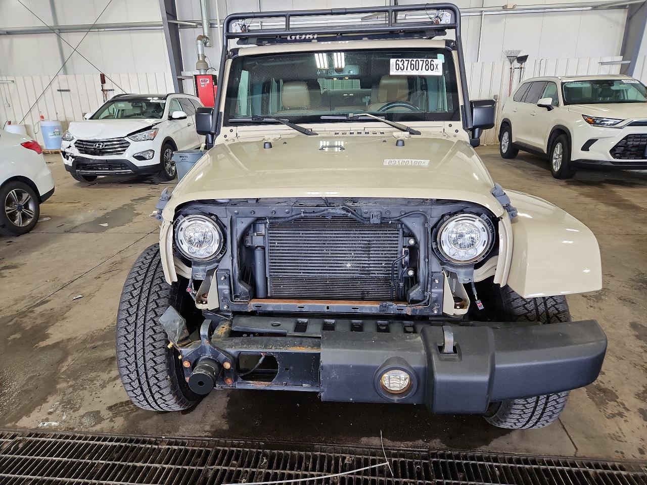 2017 Jeep Wrangler Unlimited Sahara Beige vin: 1C4BJWEG0HL589236