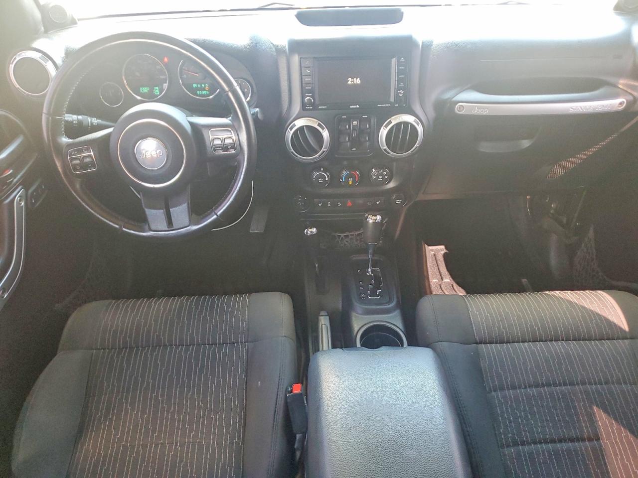 2012 Jeep Wrangler Unlimited Sahara Черный vin: 1C4BJWEG1CL190165