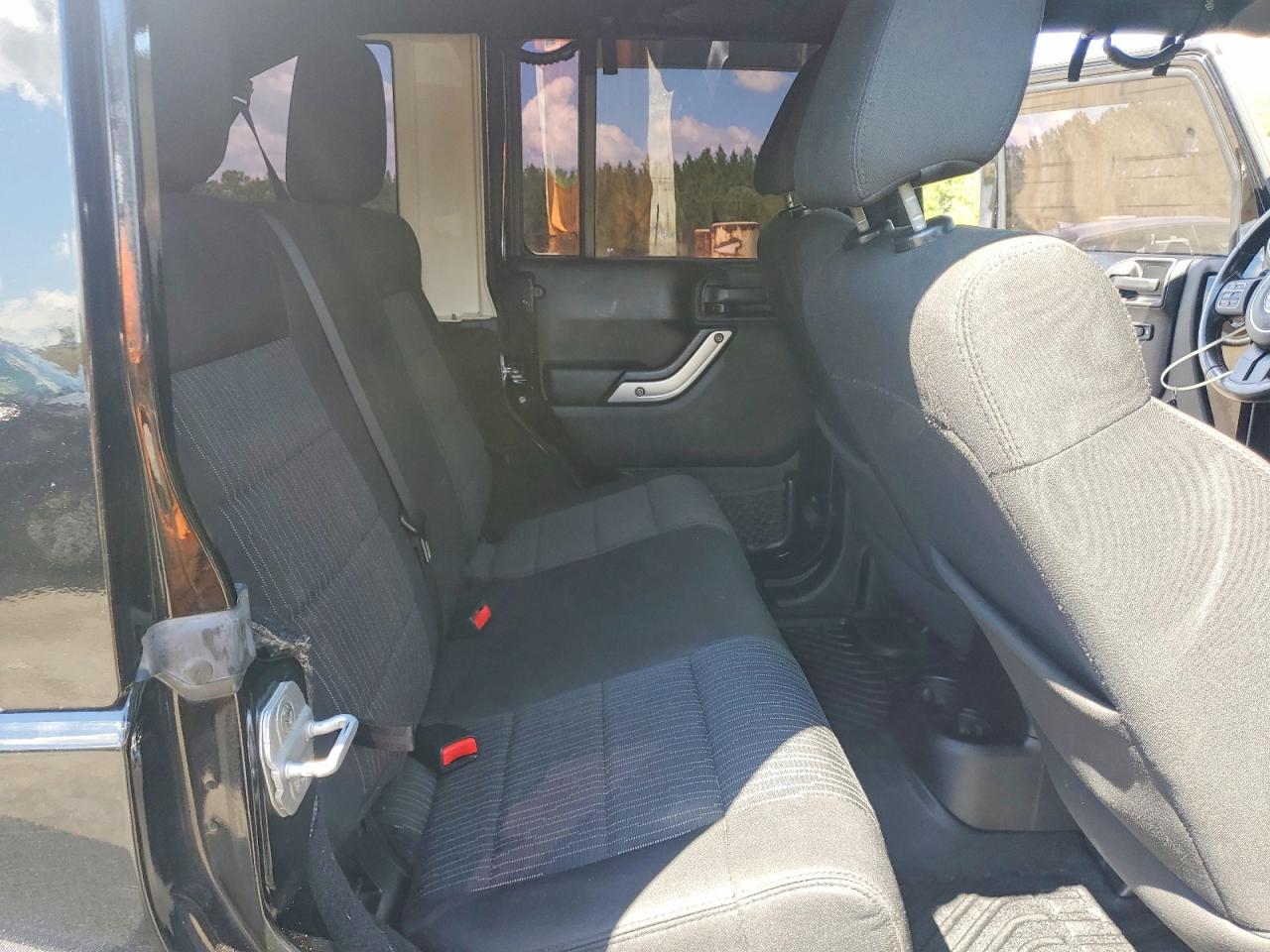 2012 Jeep Wrangler Unlimited Sahara Черный vin: 1C4BJWEG1CL190165