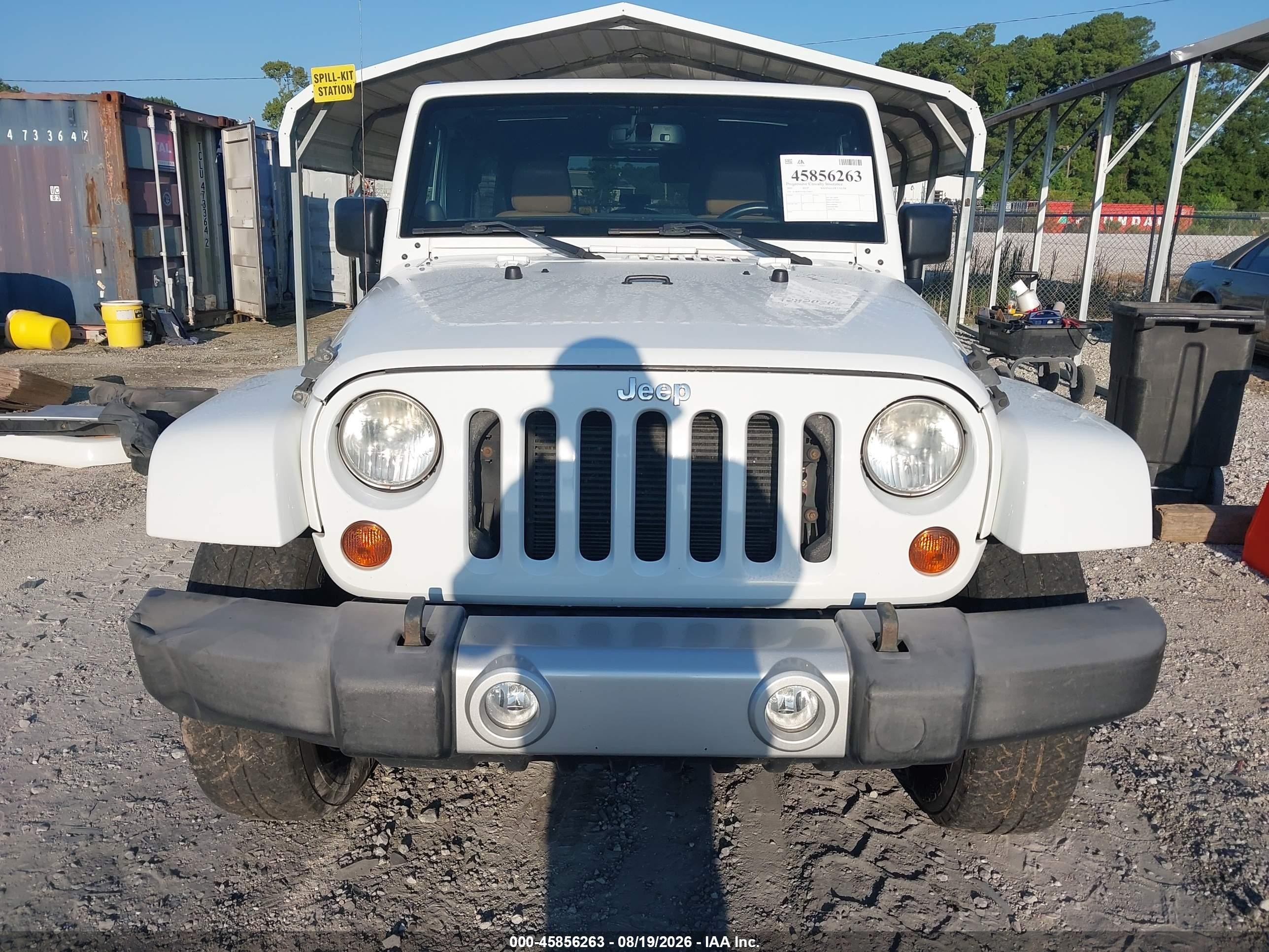 2013 Jeep Wrangler Unlimited Sahara White vin: 1C4BJWEG1DL530612