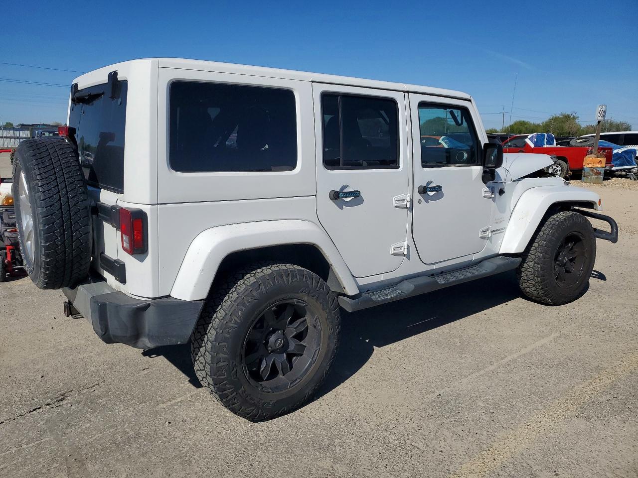 2013 Jeep Wrangler Unlimited Sahara Белый vin: 1C4BJWEG1DL641516