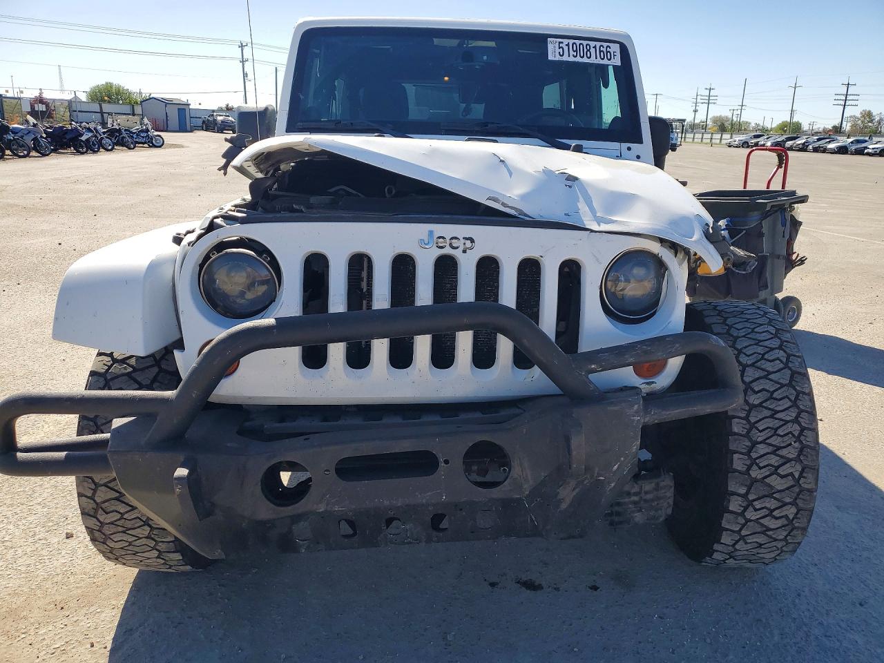 2013 Jeep Wrangler Unlimited Sahara Белый vin: 1C4BJWEG1DL641516