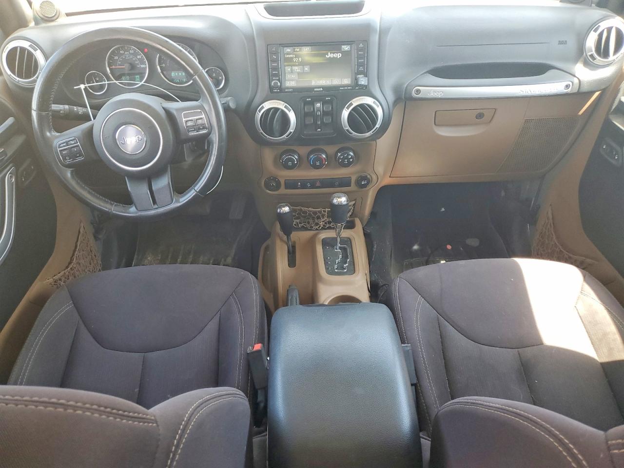 2014 Jeep Wrangler Unlimited Sahara Gray vin: 1C4BJWEG1EL106199