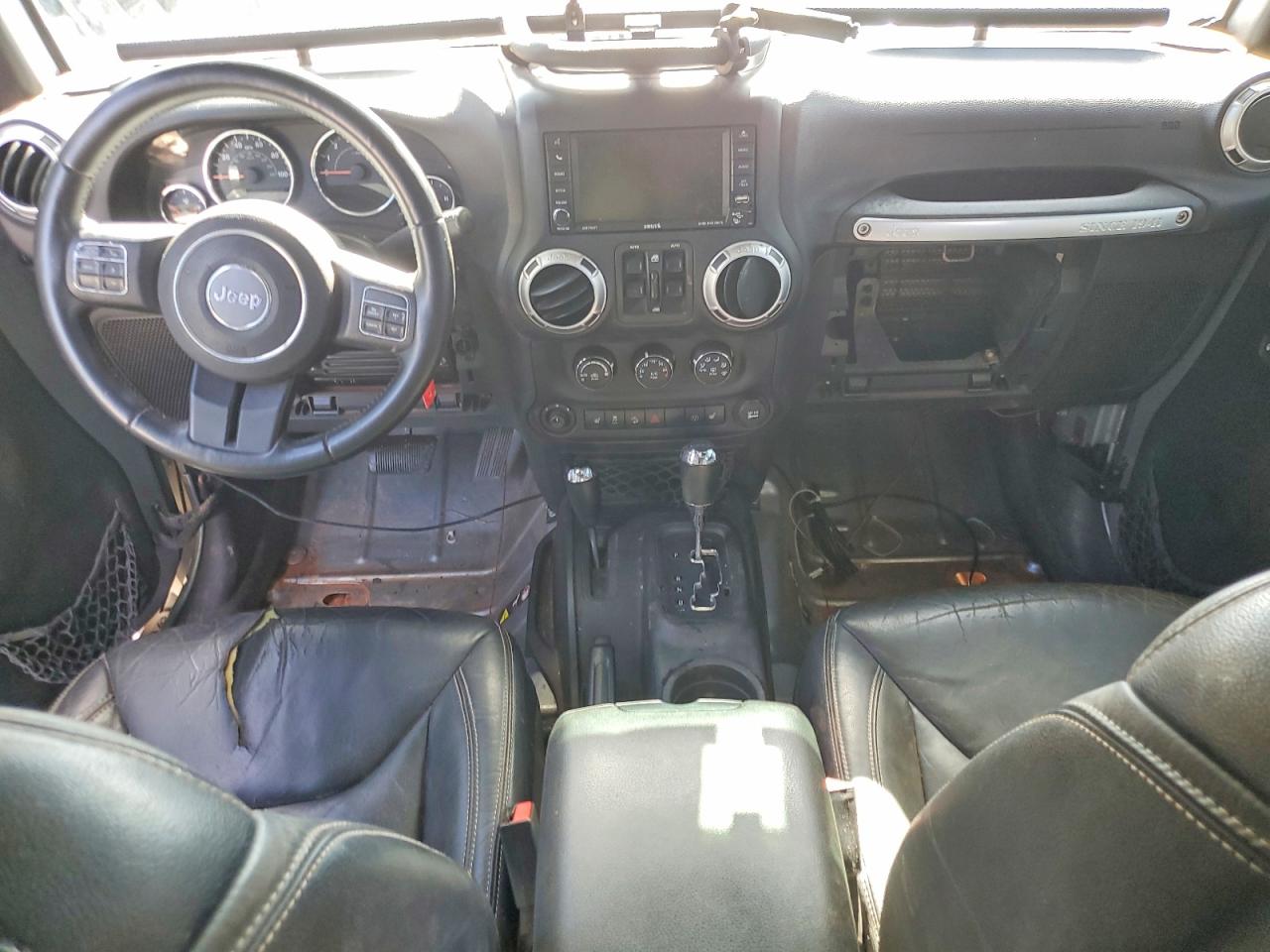 2015 Jeep Wrangler Unlimited Sahara Gray vin: 1C4BJWEG1FL751873
