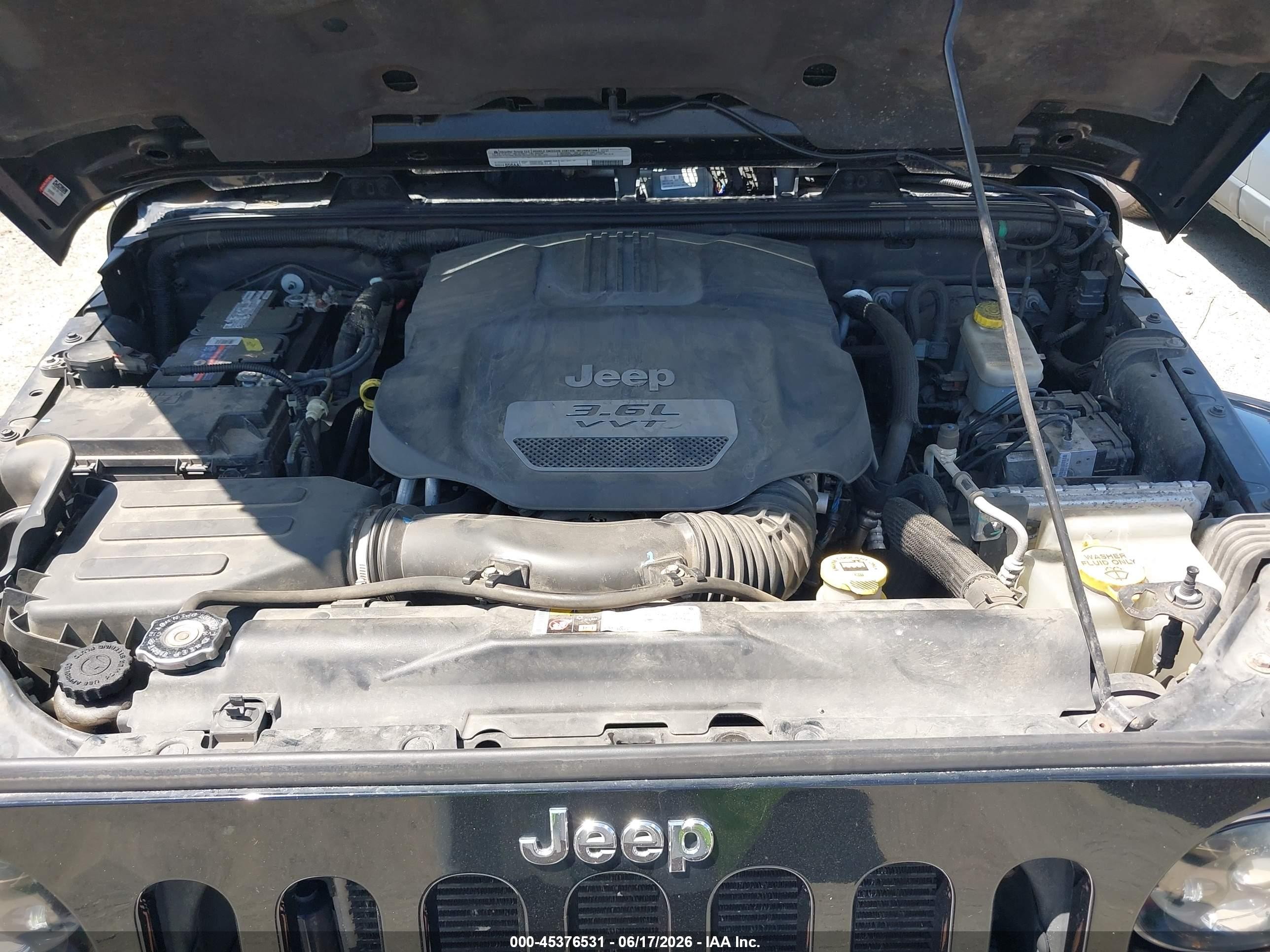 2012 Jeep Wrangler Unlimited Sahara Черный vin: 1C4BJWEG2CL278643