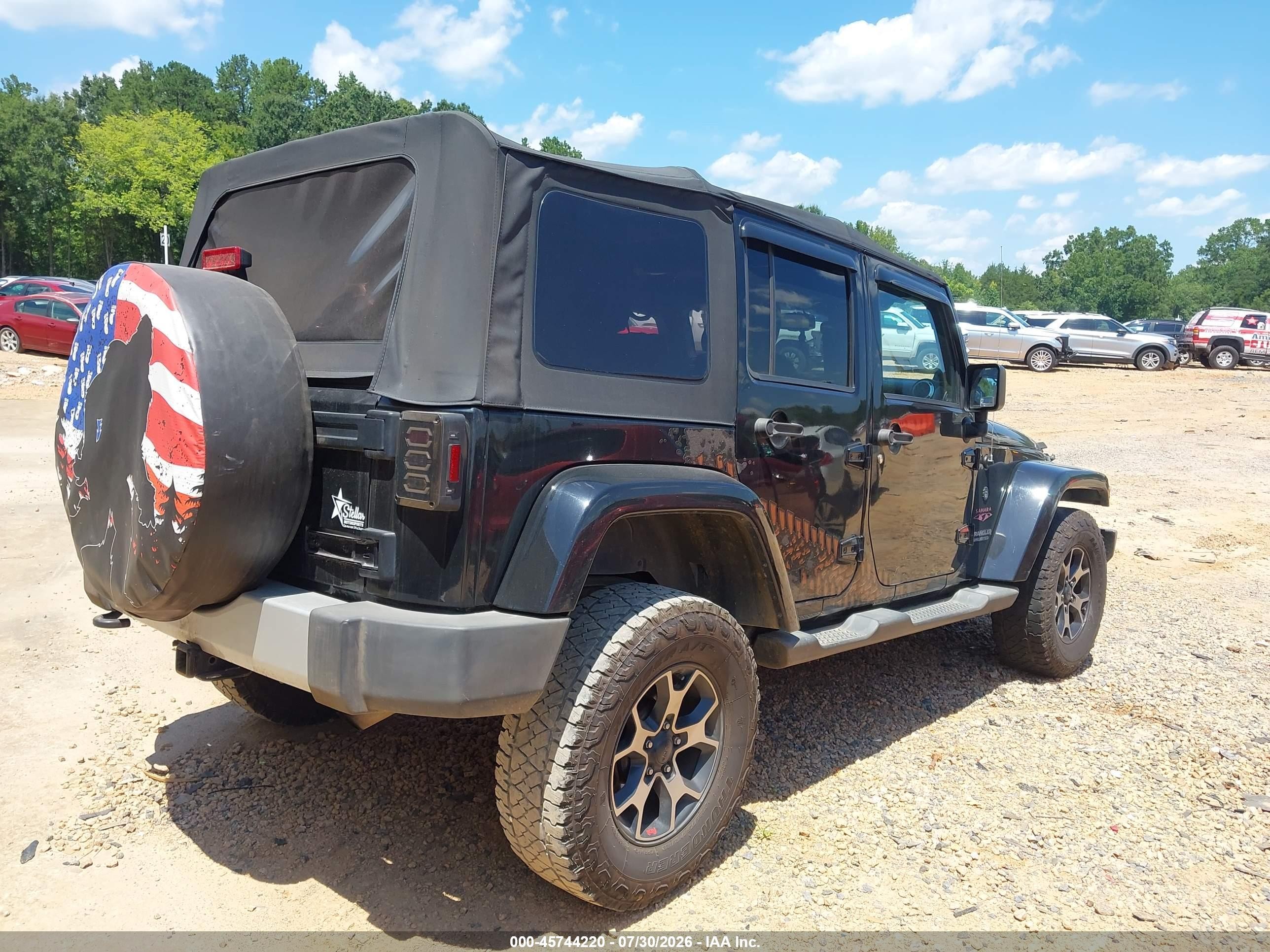 2013 Jeep Wrangler Unlimited Sahara Black vin: 1C4BJWEG2DL569984