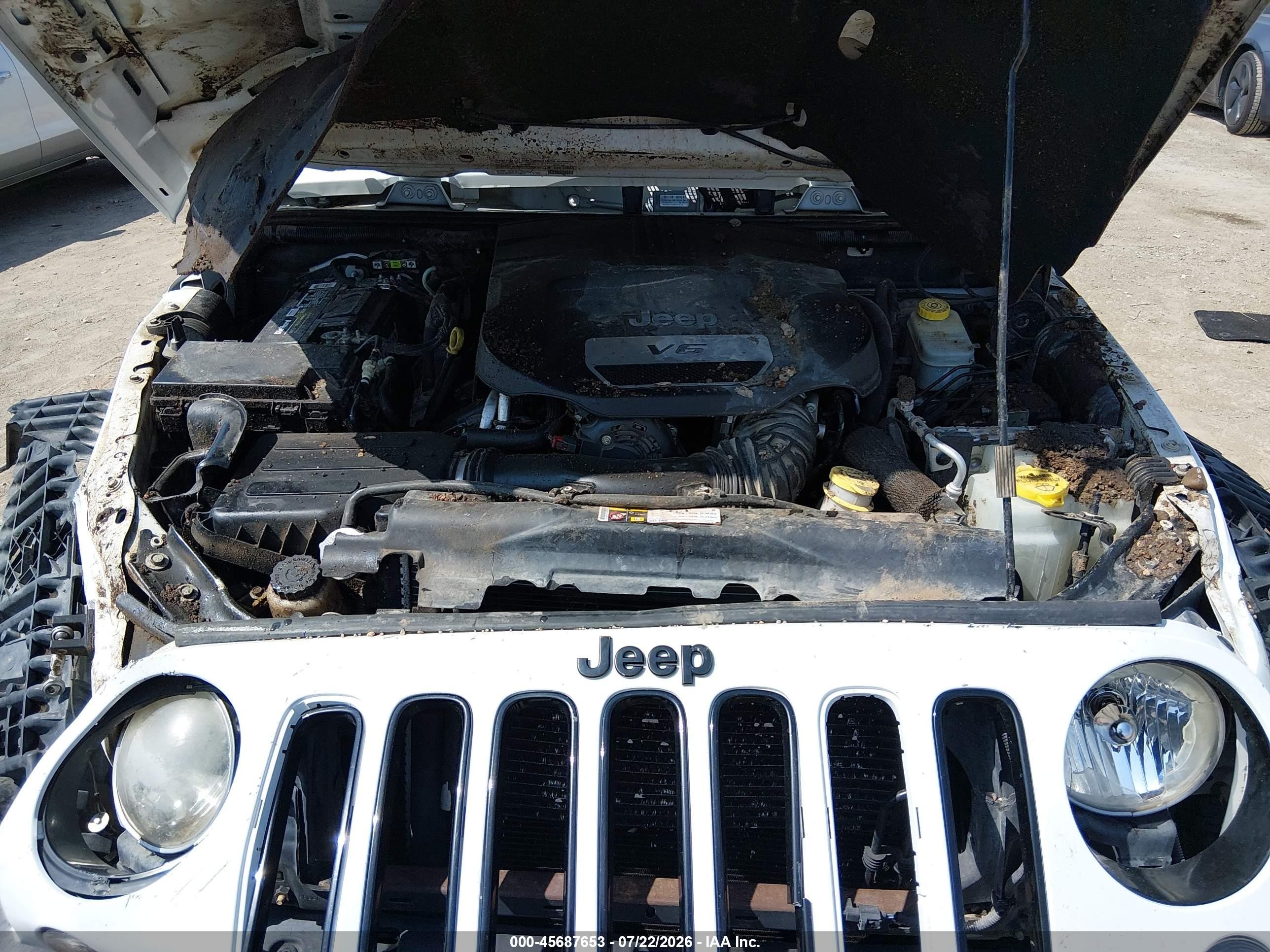 2014 Jeep Wrangler Unlimited Polar Edition White vin: 1C4BJWEG2EL219532