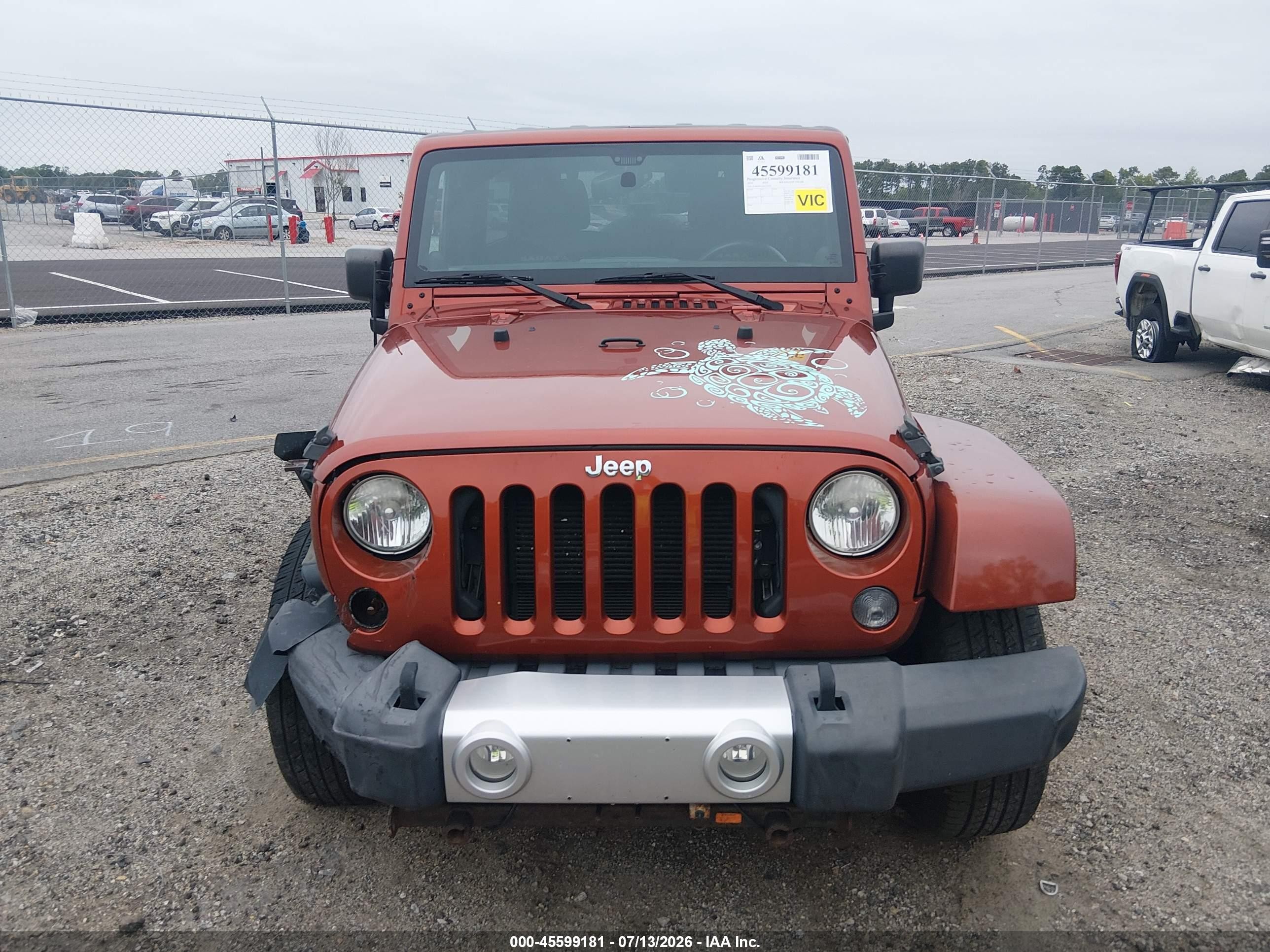 2014 Jeep Wrangler Unlimited Sahara Orange vin: 1C4BJWEG2EL222205