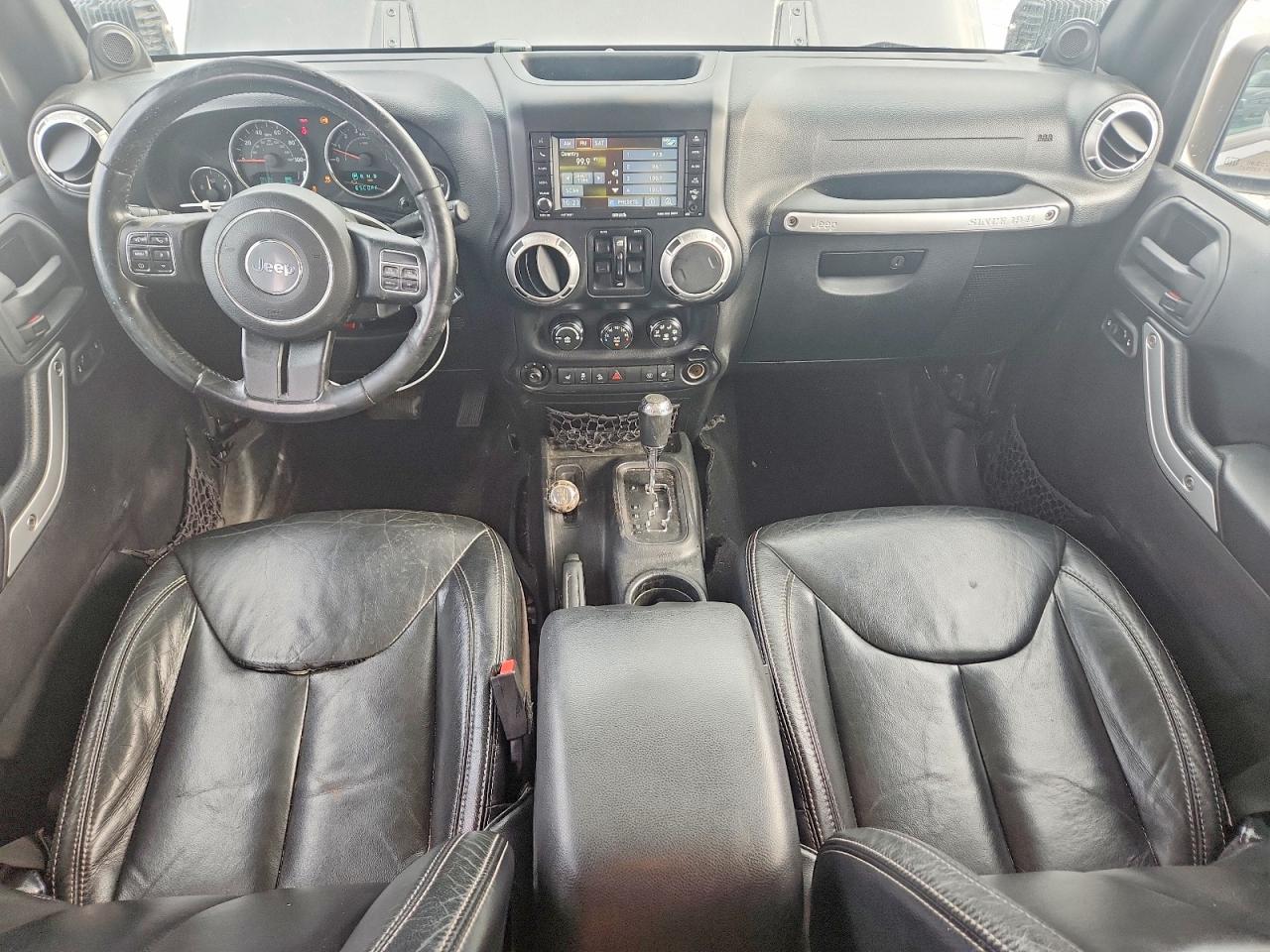 2014 Jeep Wrangler Unlimited Sahara Серый vin: 1C4BJWEG2EL258623